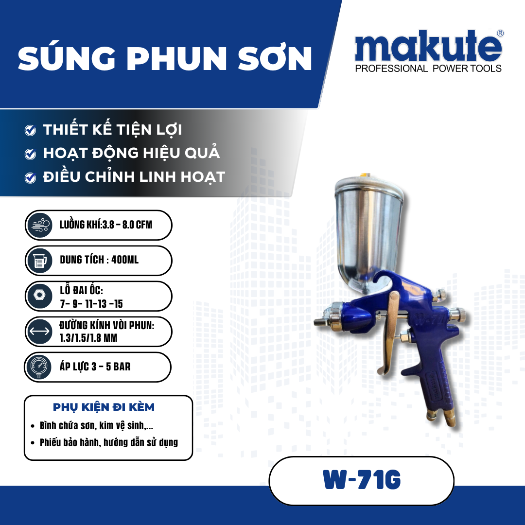 Súng phun sơn W-71G