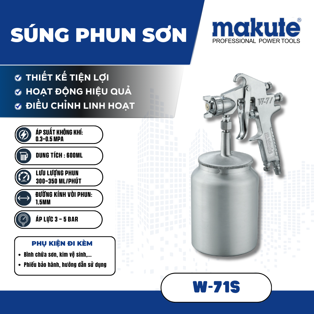Súng Phun sơn W-71S