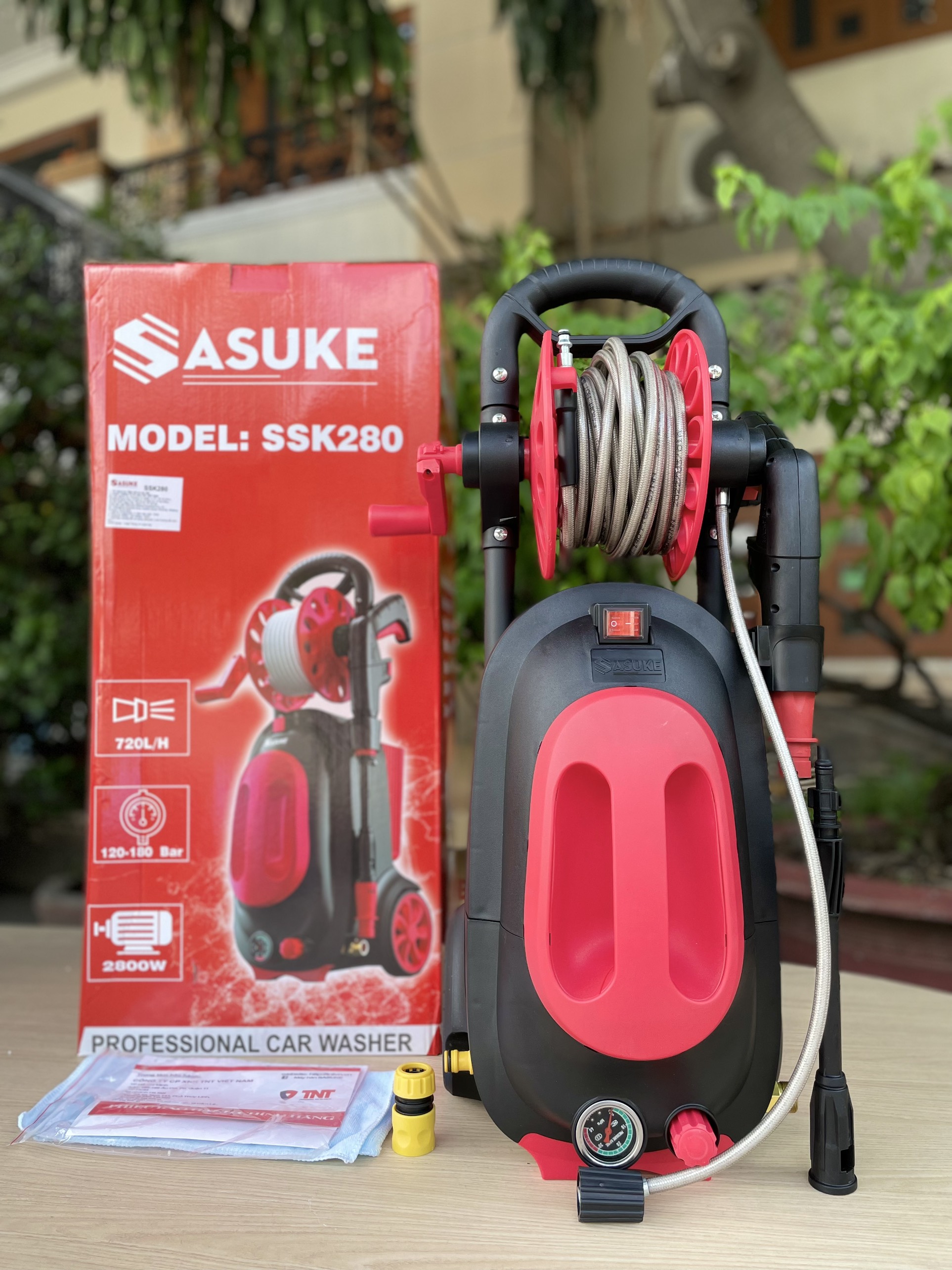 Máy xịt rửa xe cao cấp SSK280