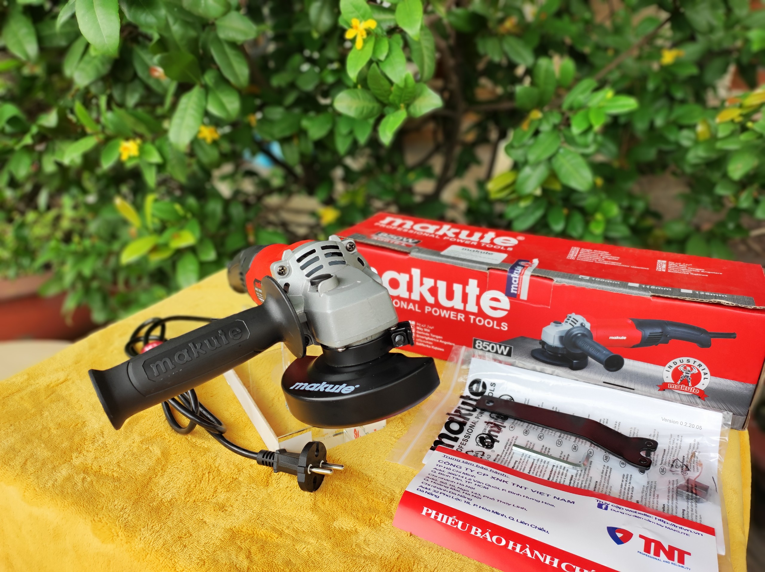 Máy mài tay dài AG016-L