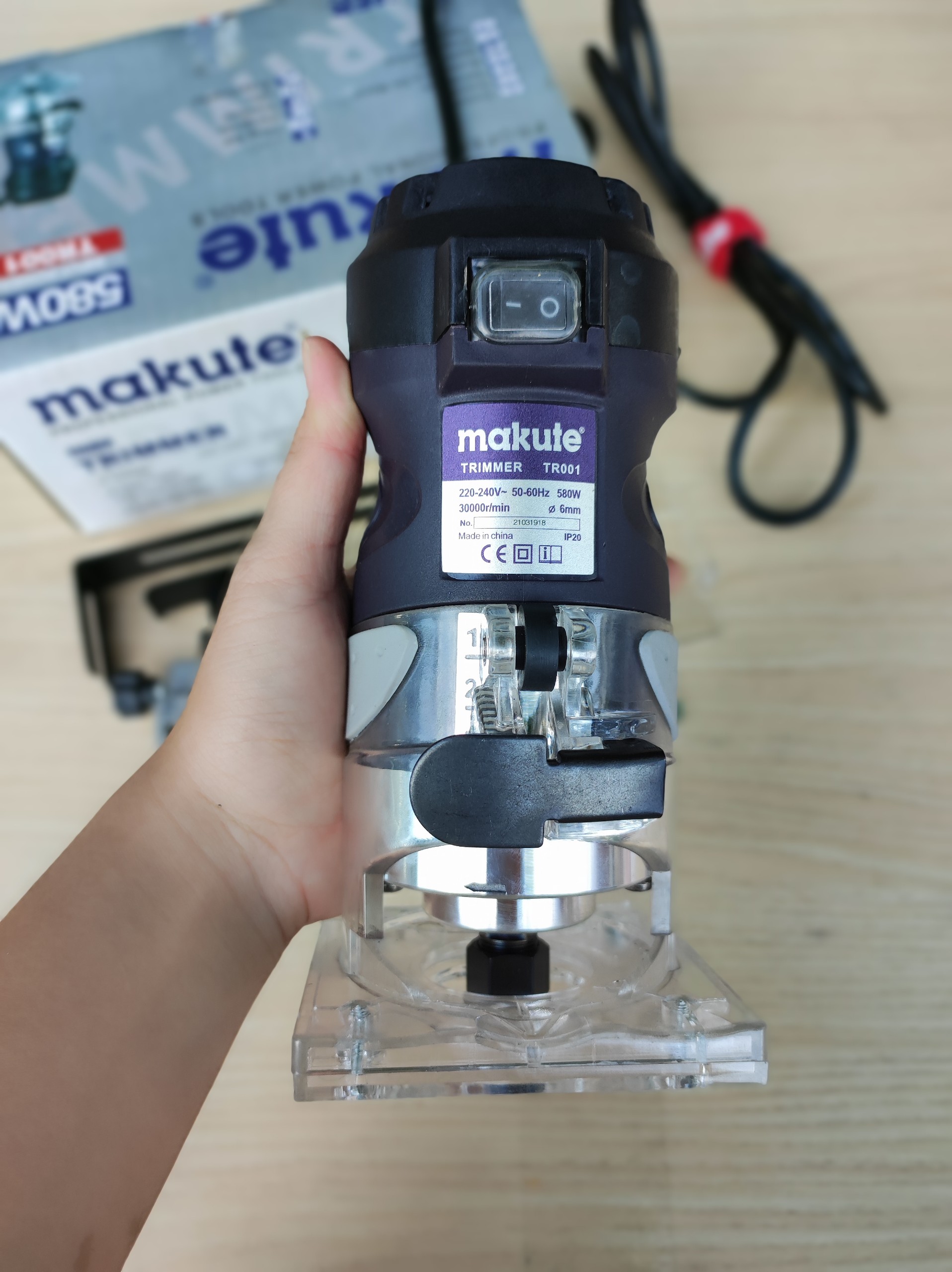 Máy phay gỗ (1 tay) TR001