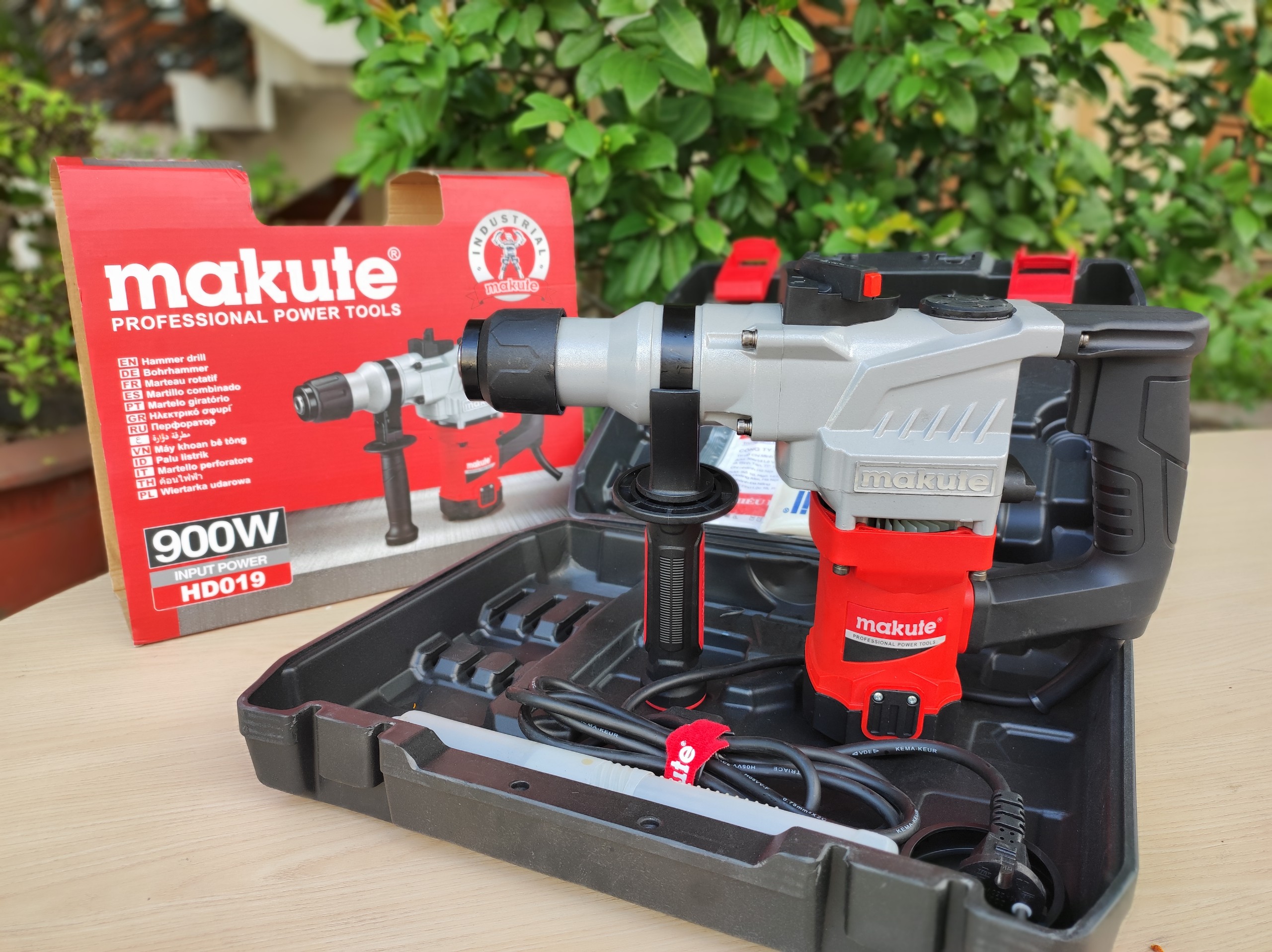 Máy khoan đục (14ly) HD019 RED