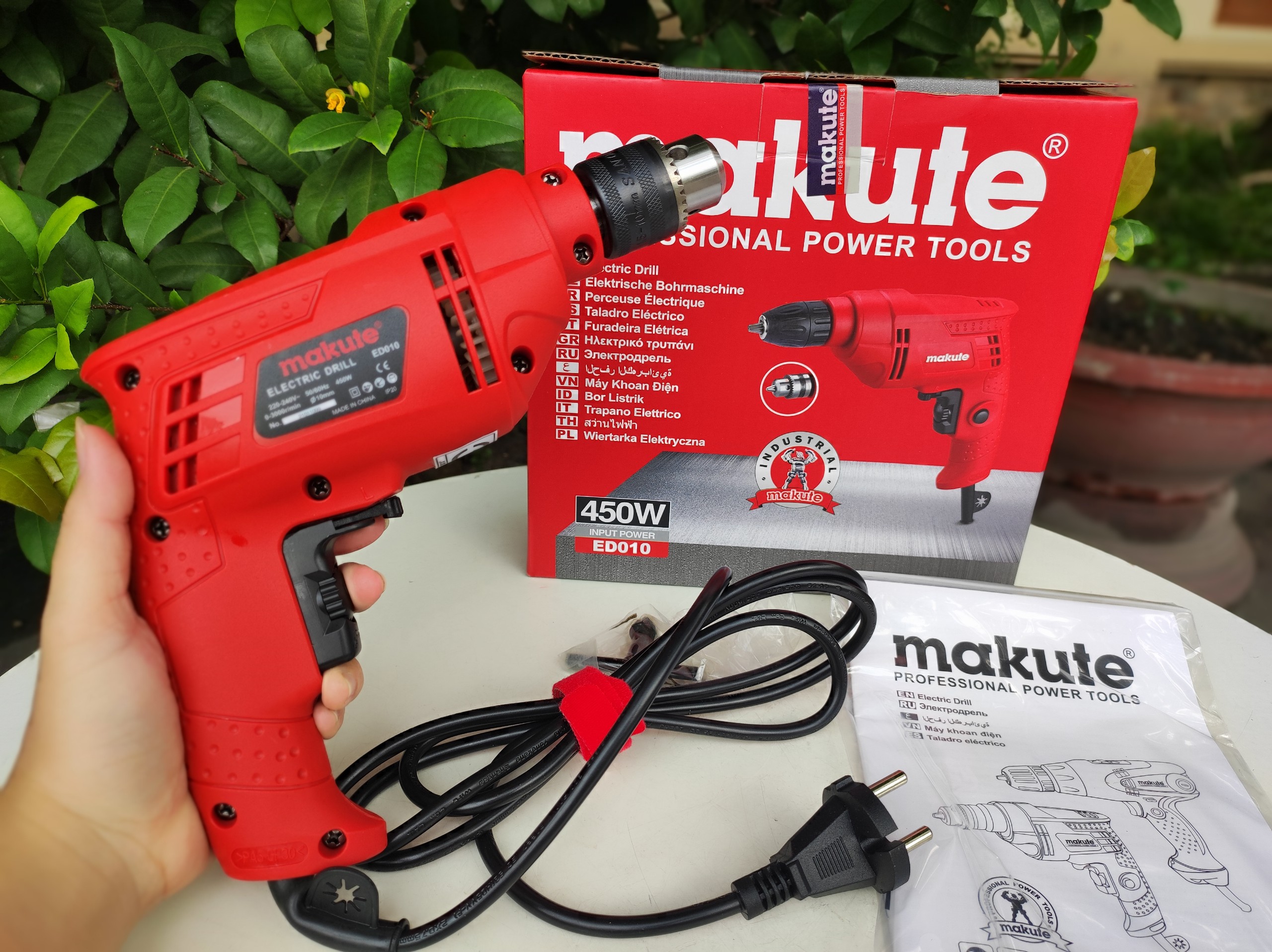 Máy khoan điện ED010 RED