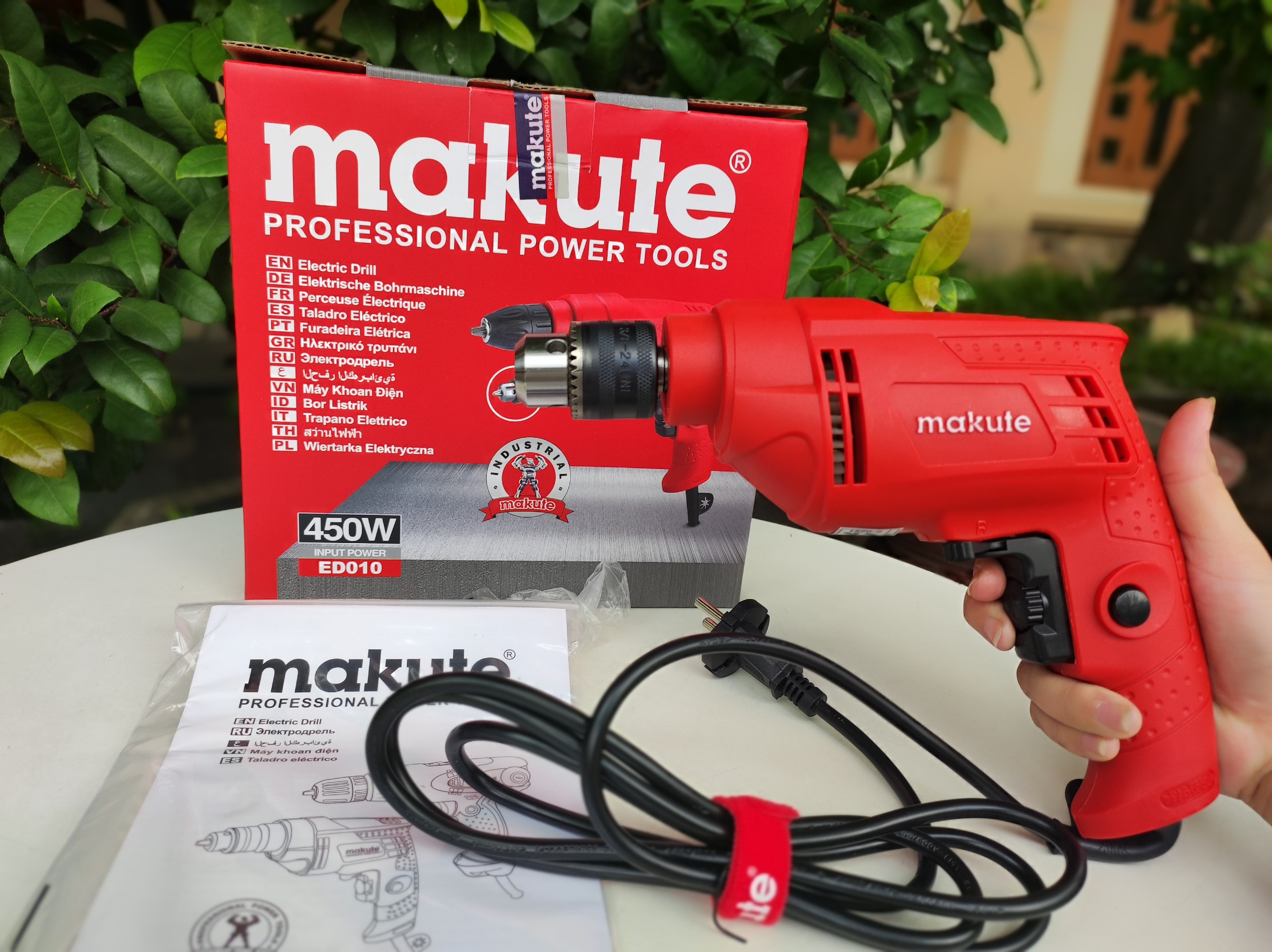 Máy khoan điện ED010 RED