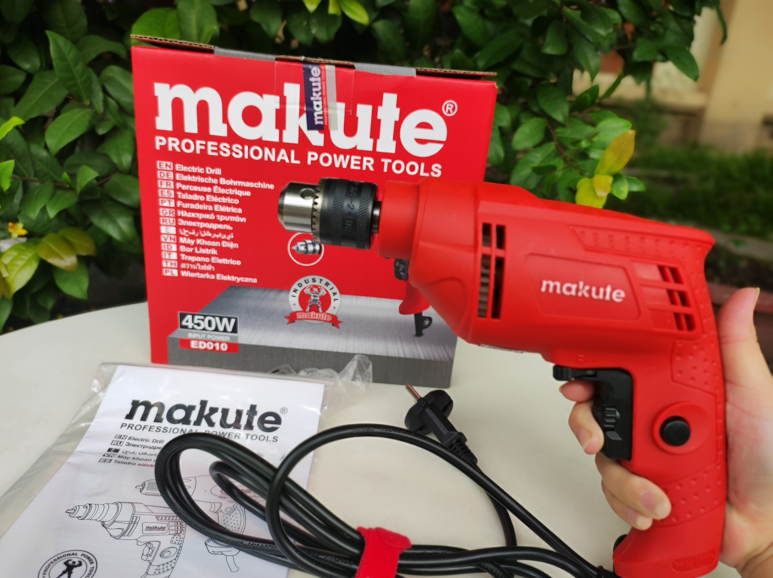 Máy khoan điện ED010 RED