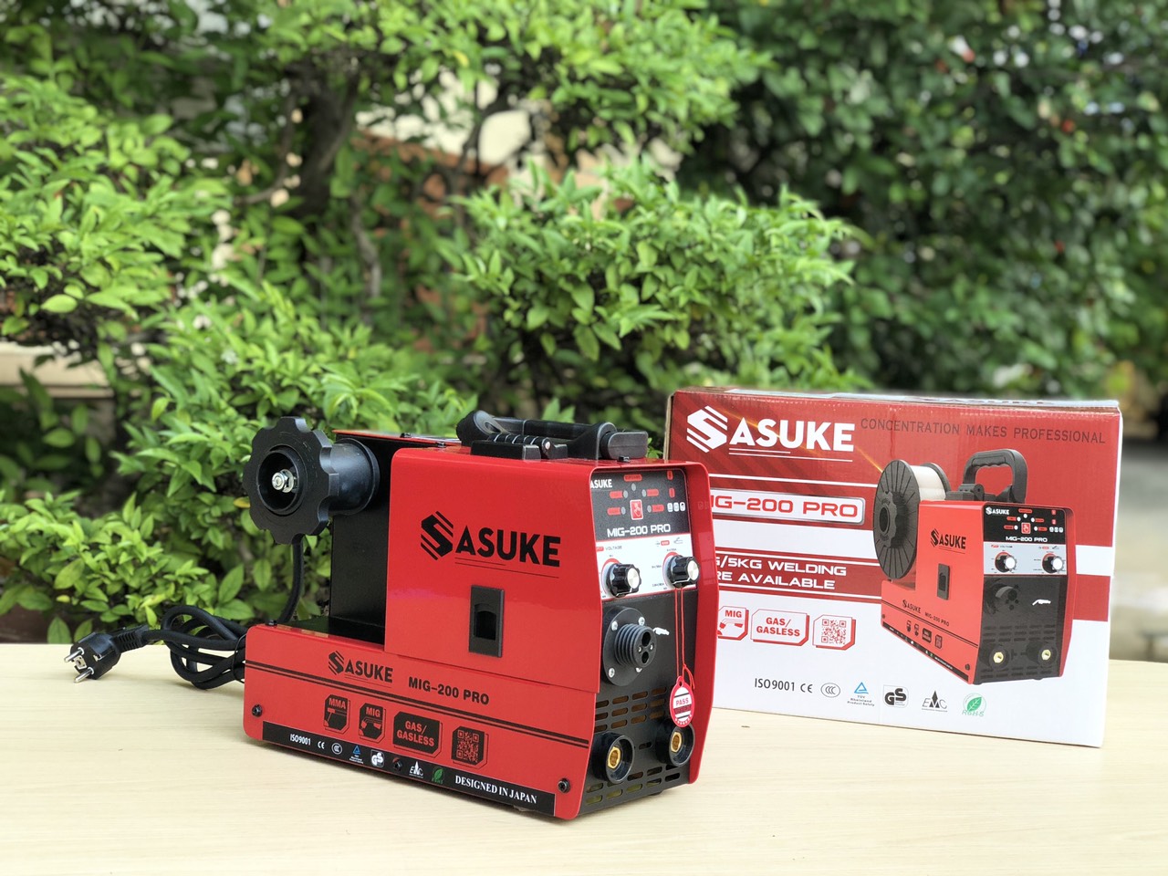 Máy hàn MIG-200 PRO 3 Chức năng