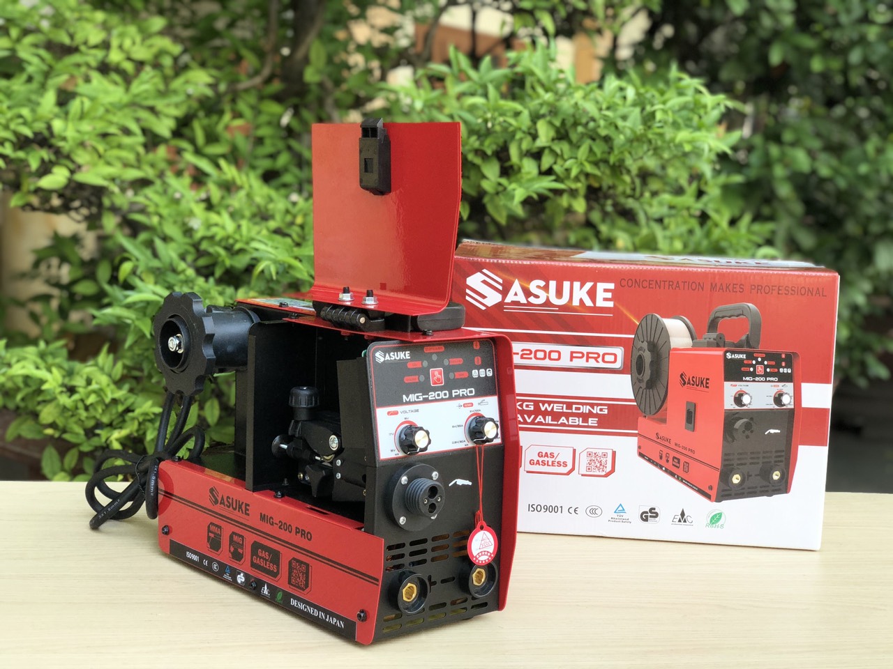 Máy hàn MIG-200 PRO 3 Chức năng