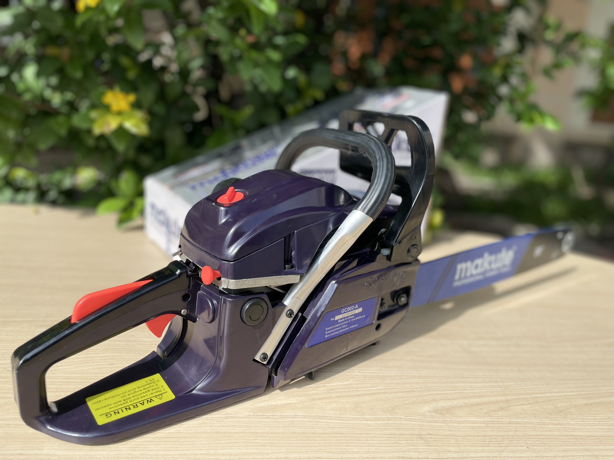 Máy cưa xích xăng GC002-A NEW