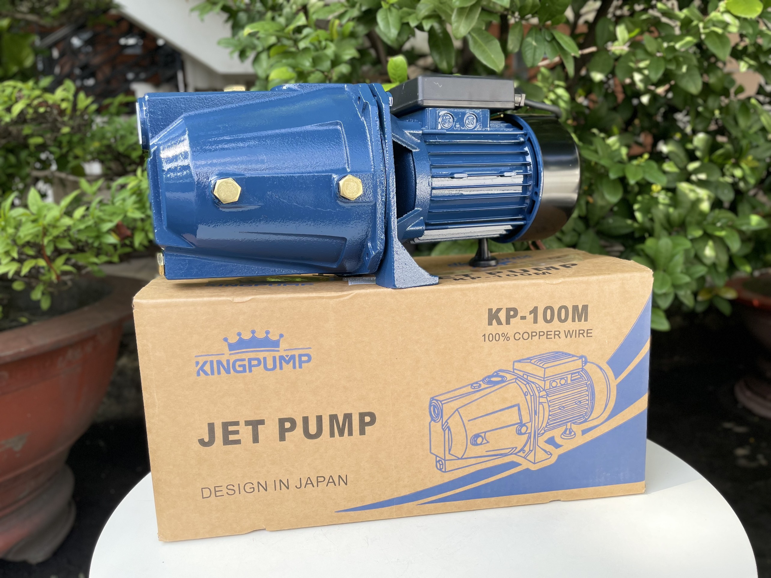 MÁY BƠM NƯỚC LY TÂM KP-100M