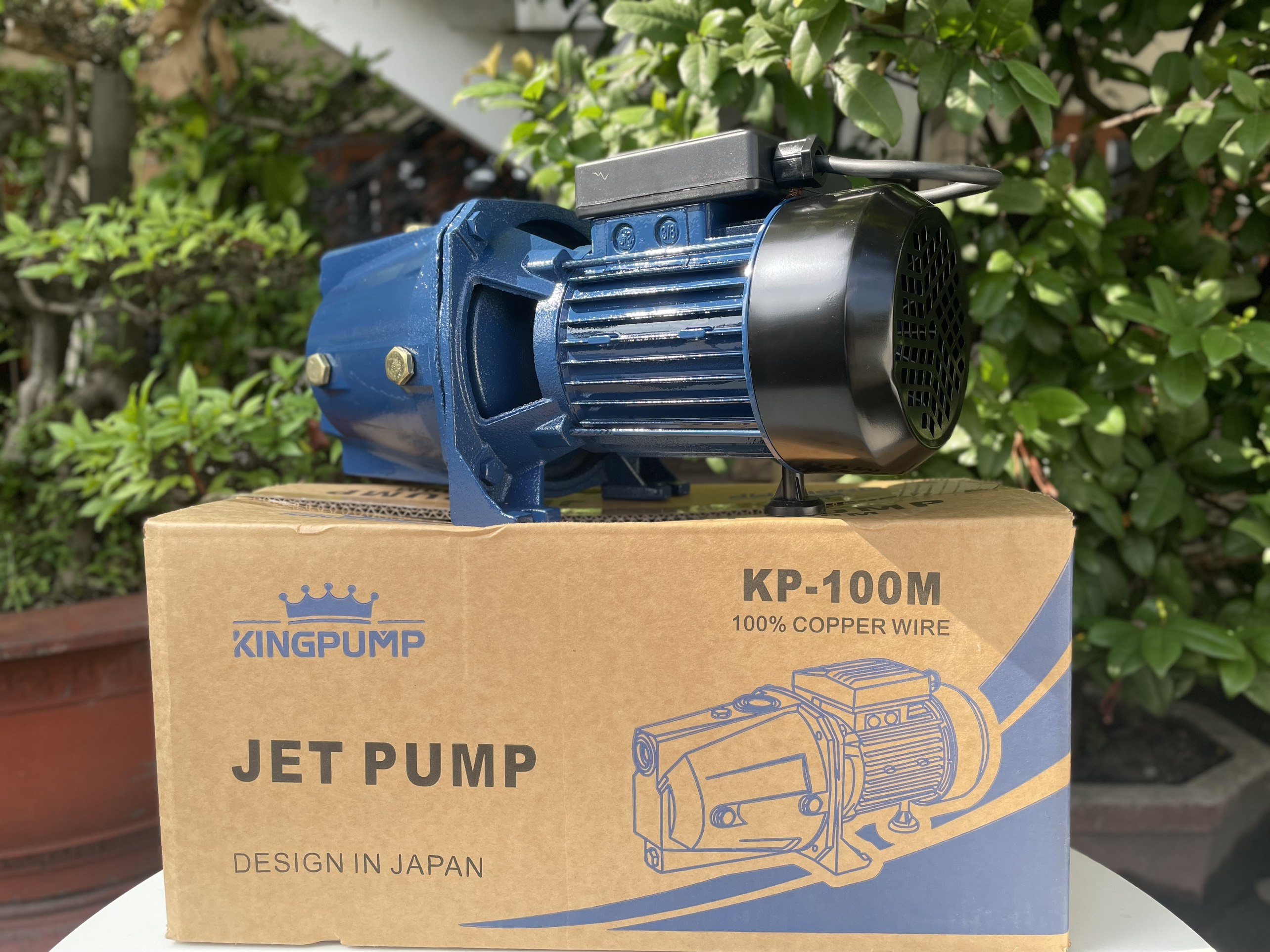 MÁY BƠM NƯỚC LY TÂM KP-100M