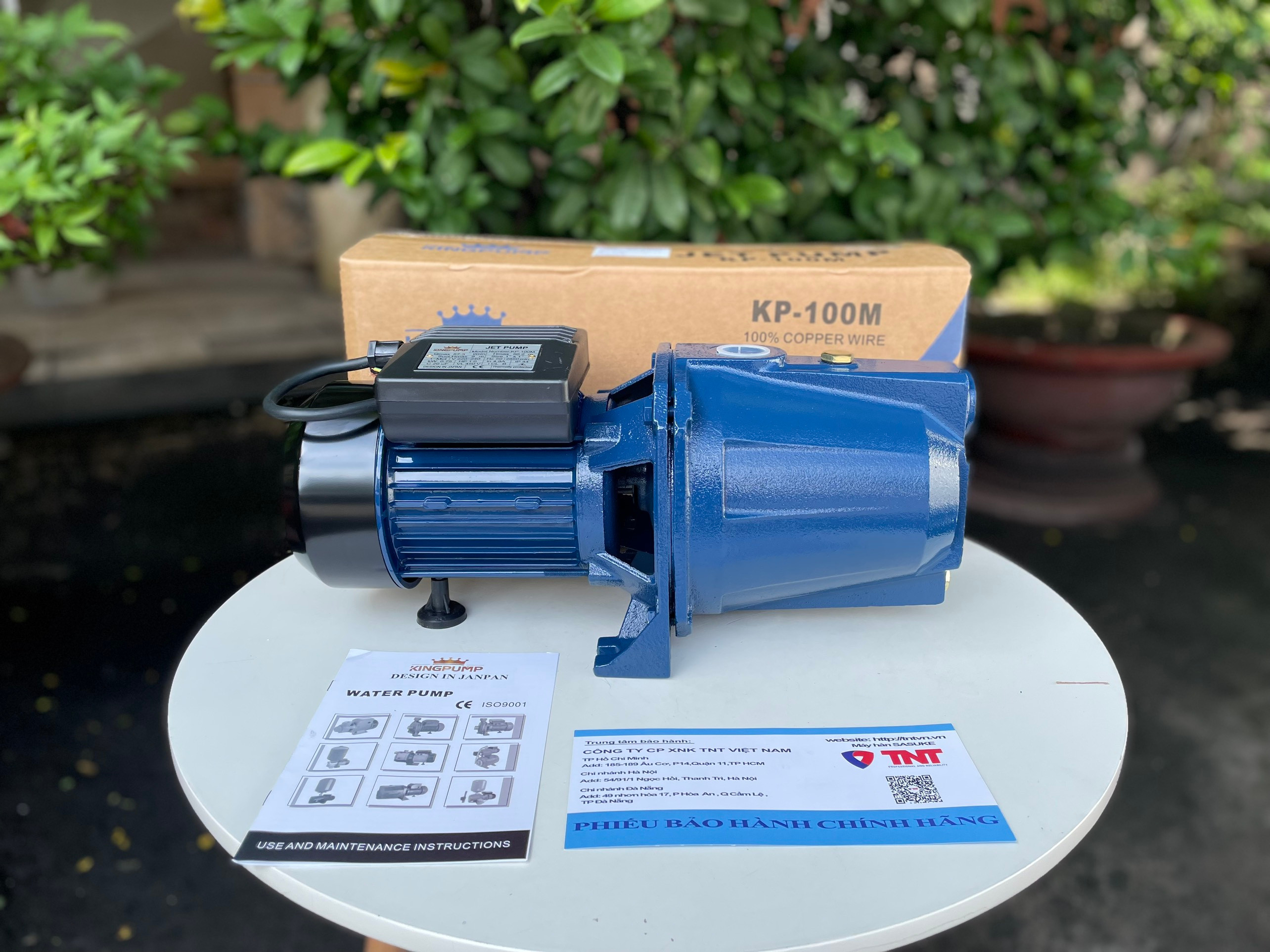 MÁY BƠM NƯỚC LY TÂM KP-100M