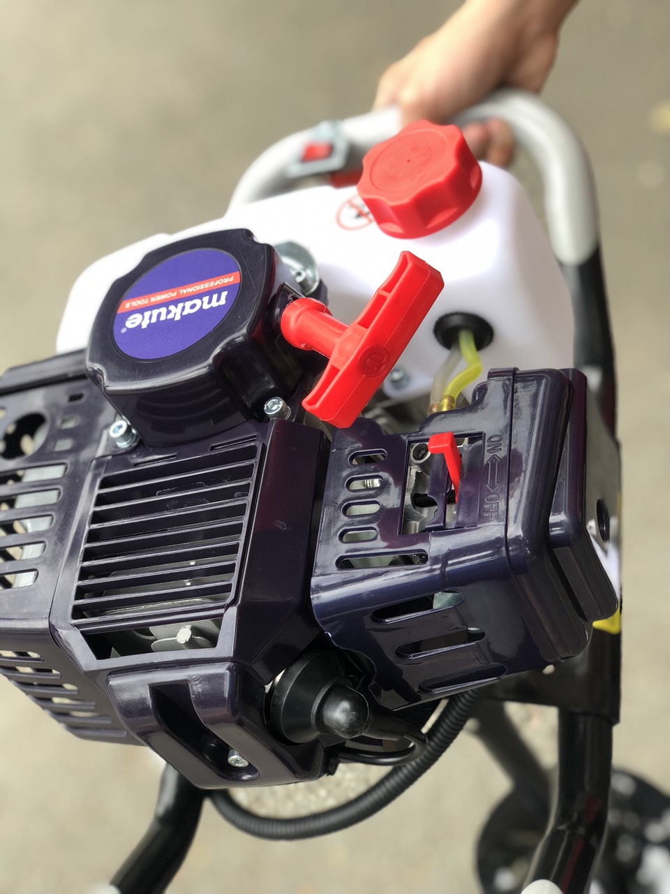 Máy Khoan đất EA52 + MŨI  ĐÔI 150MM