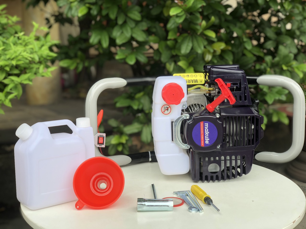 Máy Khoan đất EA52 + MŨI  ĐÔI 150MM