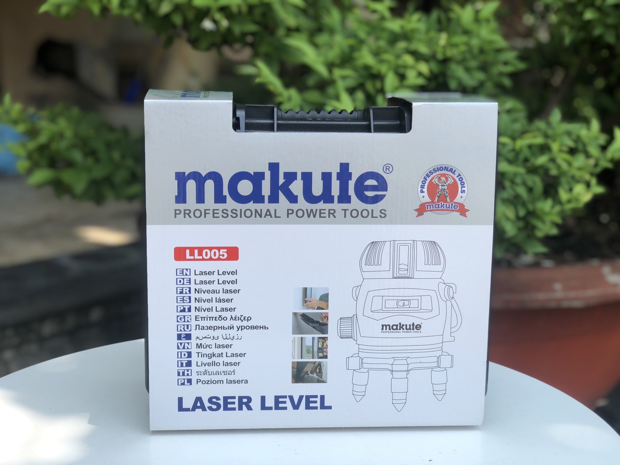 Máy cân mực laser 5 tia xanh LL005