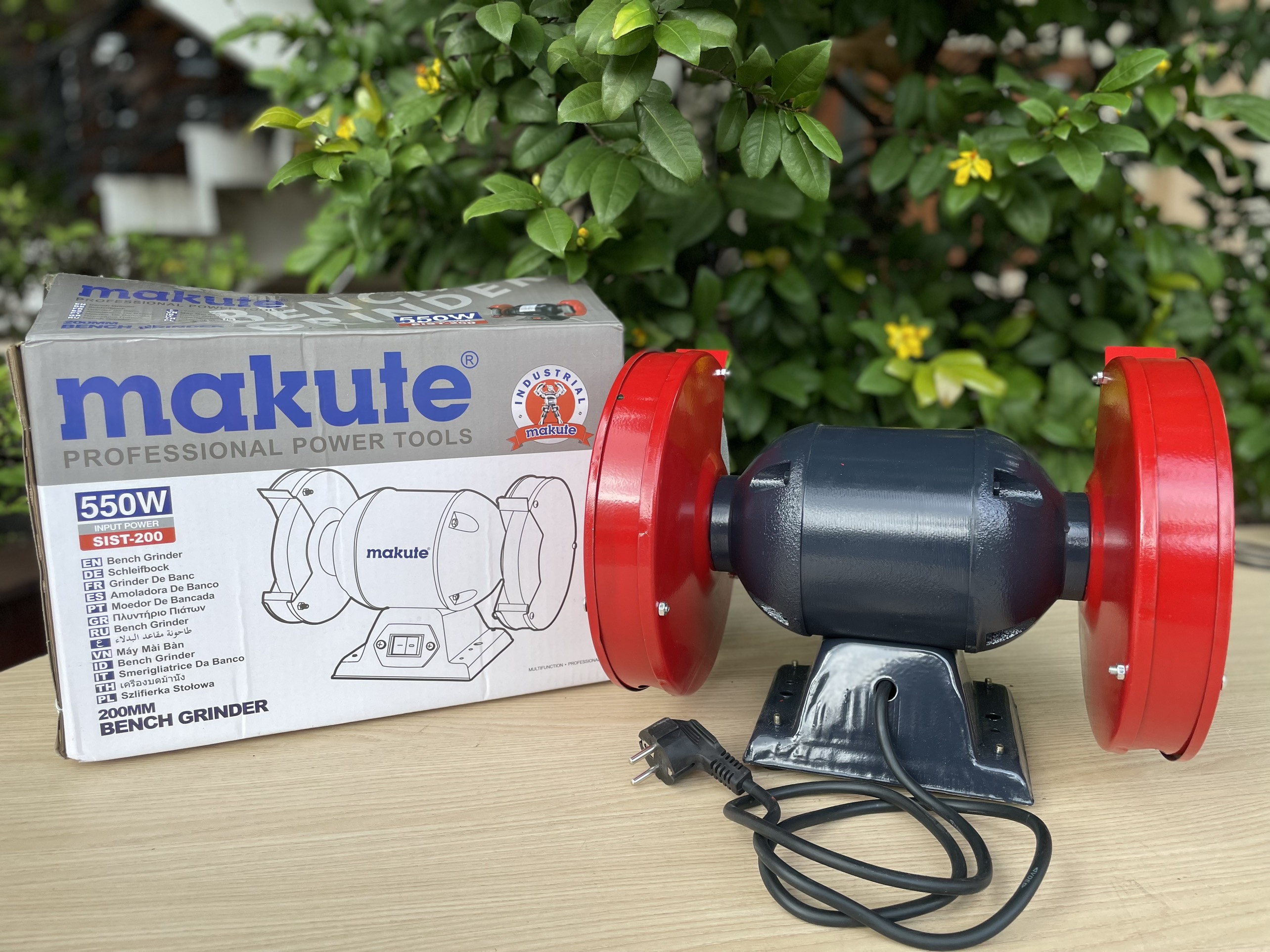 Máy mài 2 đá SIST-200