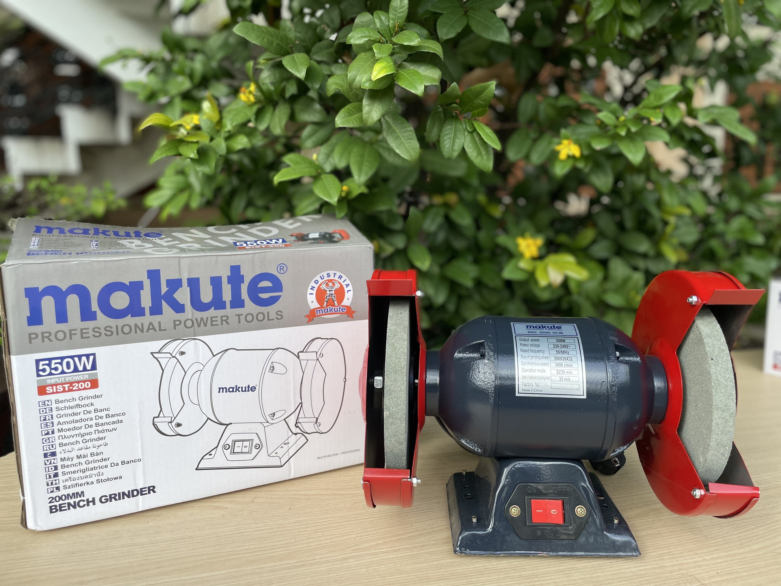 Máy mài 2 đá SIST-200