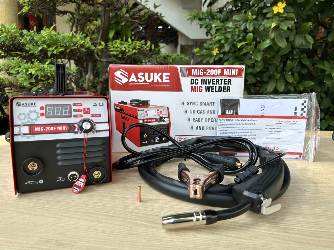 Máy hàn MIG-200F MINI (MÁY HÀN GIA ĐÌNH)
