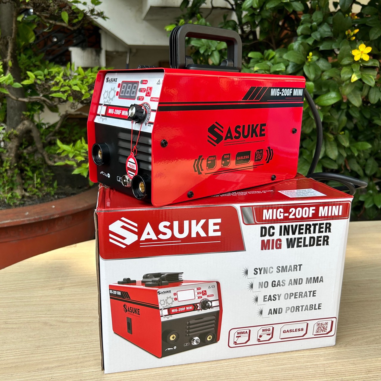 Máy hàn MIG-200F MINI (MÁY HÀN GIA ĐÌNH)