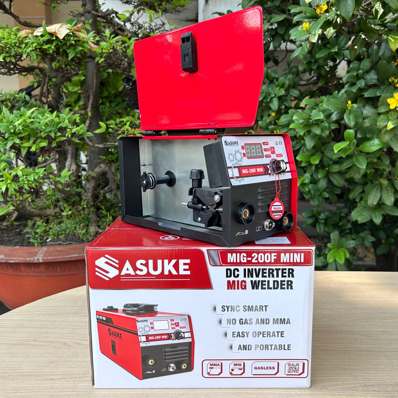 Máy hàn MIG-200F MINI (MÁY HÀN GIA ĐÌNH)