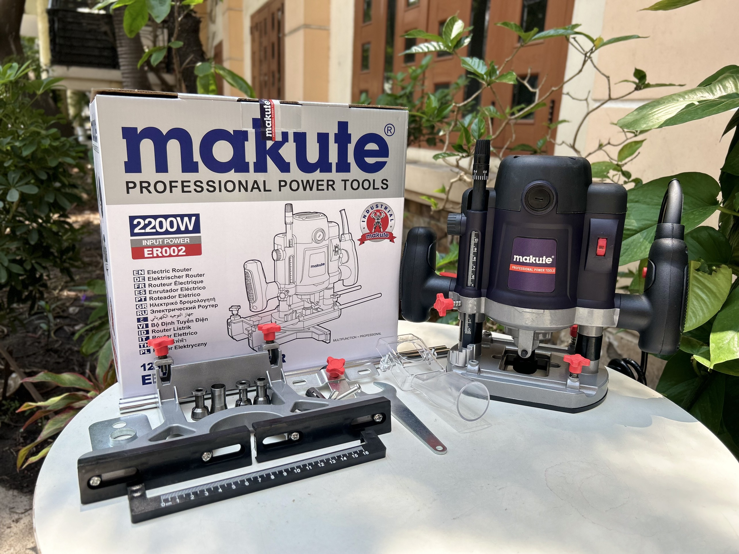 Máy phay gỗ (2 tay) ER002