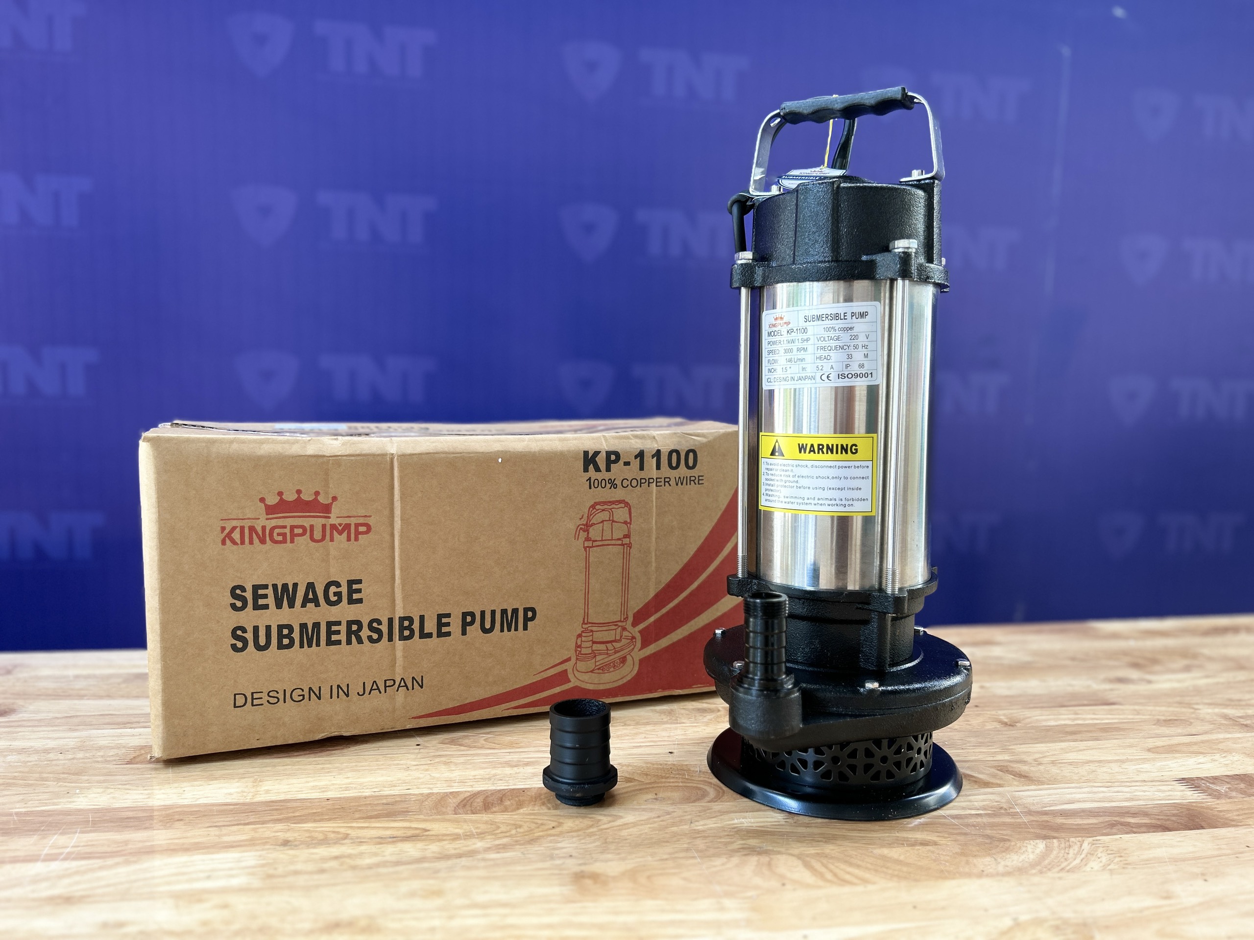 MÁY BƠM CHÌM KP-1100 (NƯỚC SẠCH)