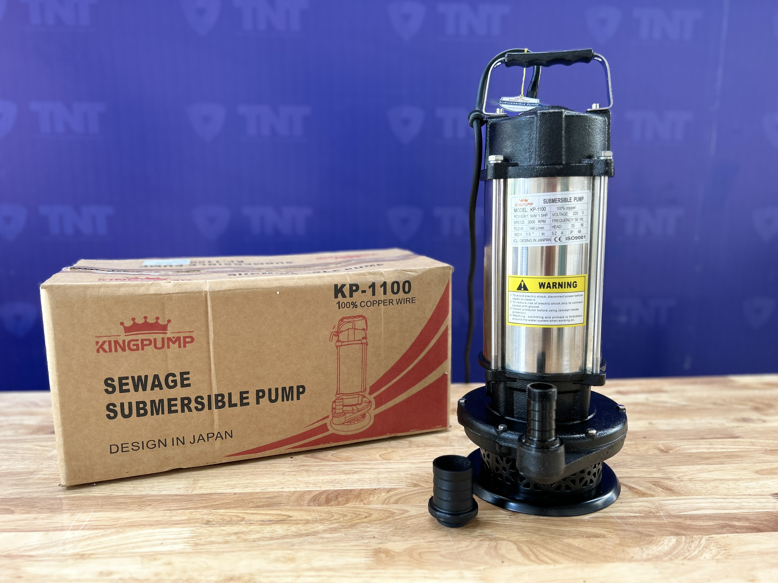 MÁY BƠM CHÌM KP-1100 (NƯỚC SẠCH)