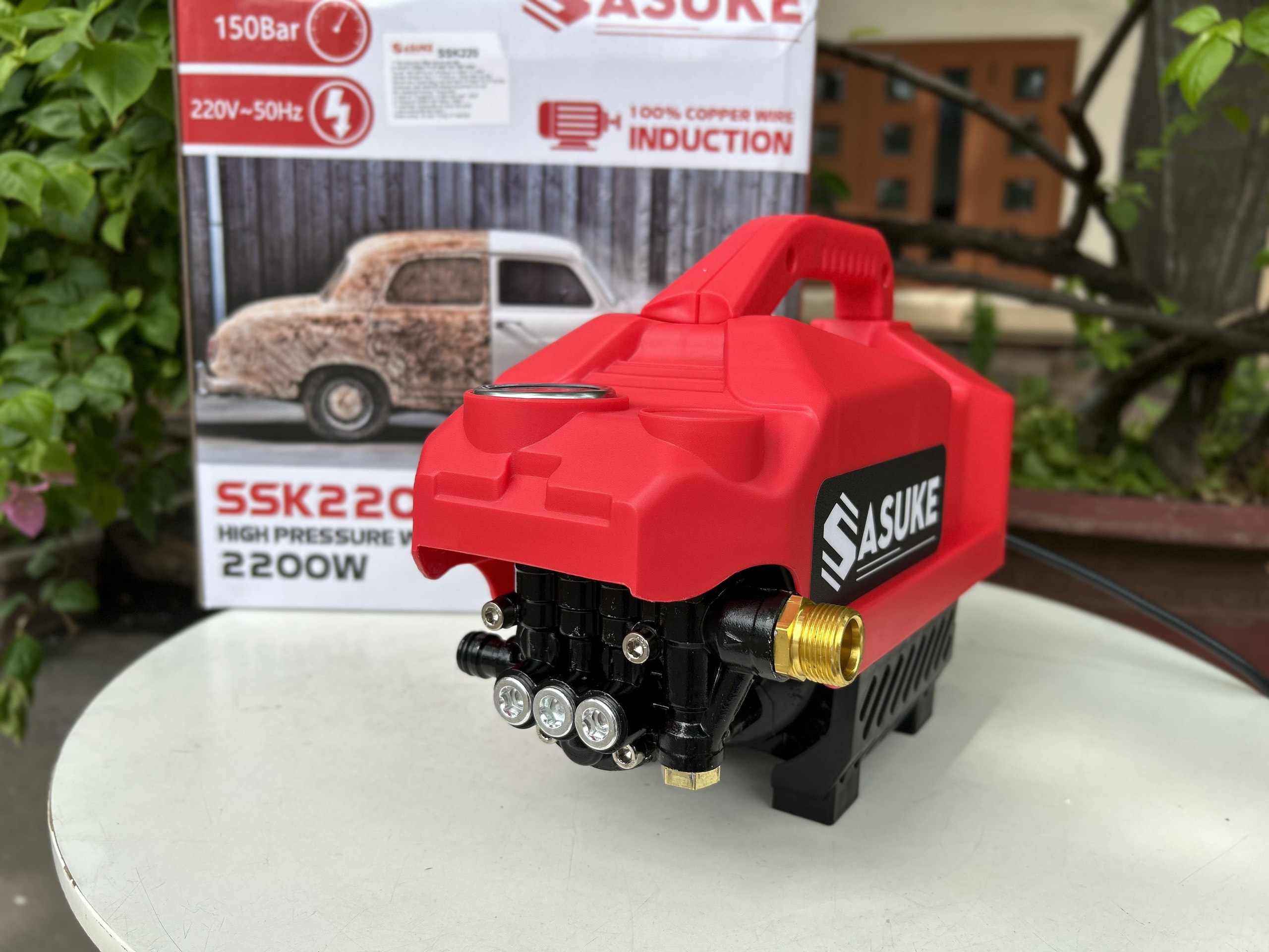 Máy xịt rửa xe cao cấp SSK220