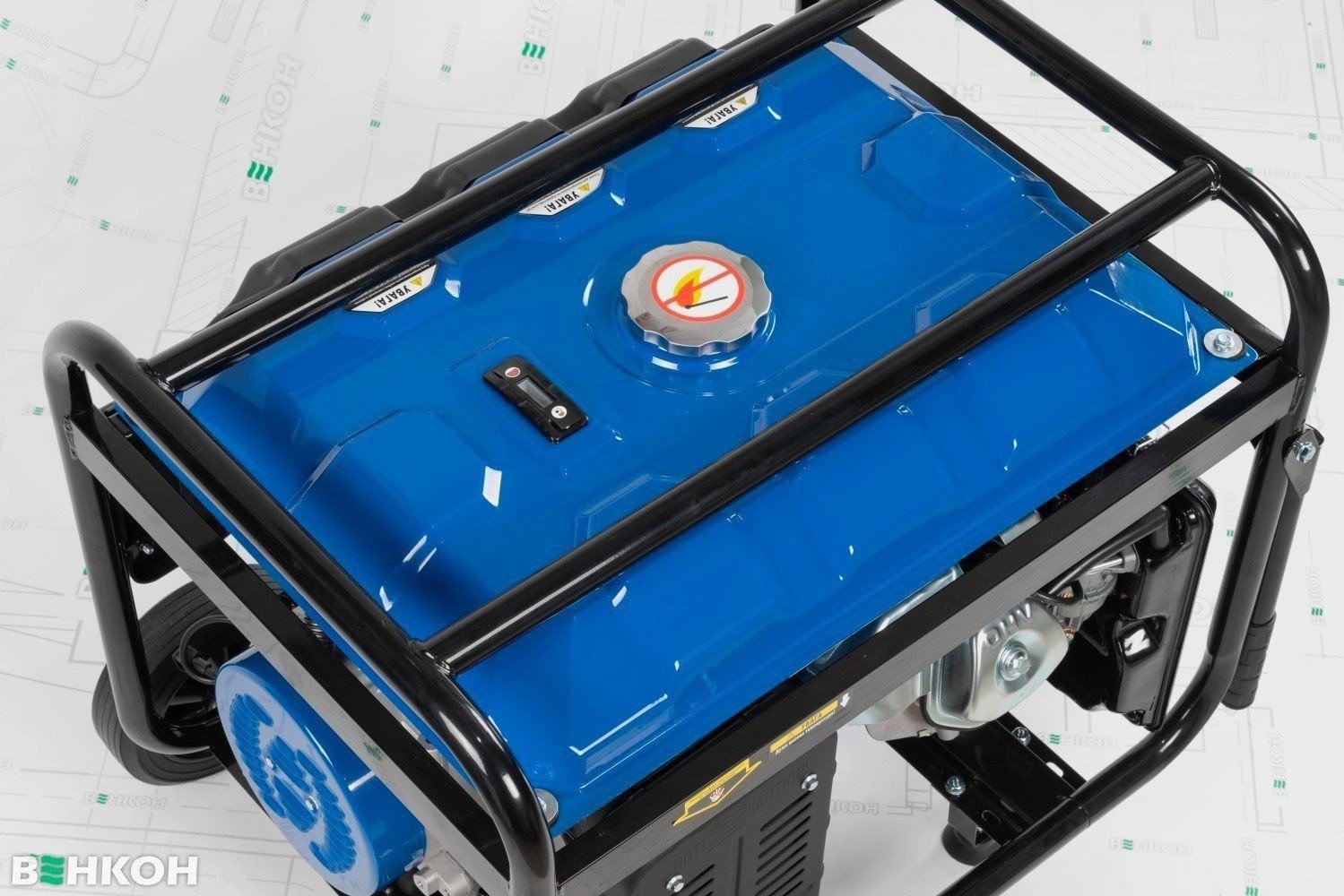 Máy phát điện chạy xăng ENERSOL | EPG-5500SE