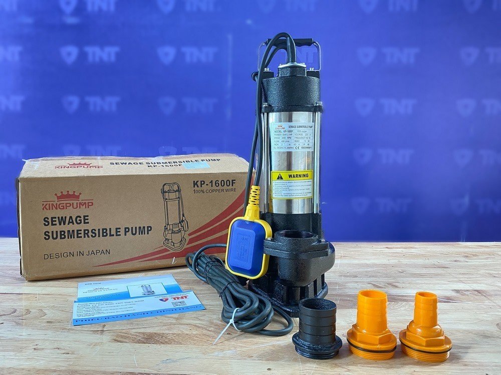 MÁY BƠM CHÌM KP-1600F (NƯỚC SẠCH)