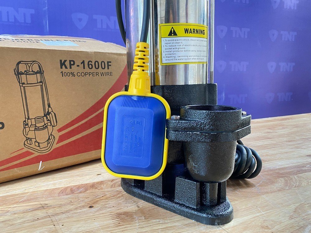 MÁY BƠM CHÌM KP-1600F (NƯỚC SẠCH)