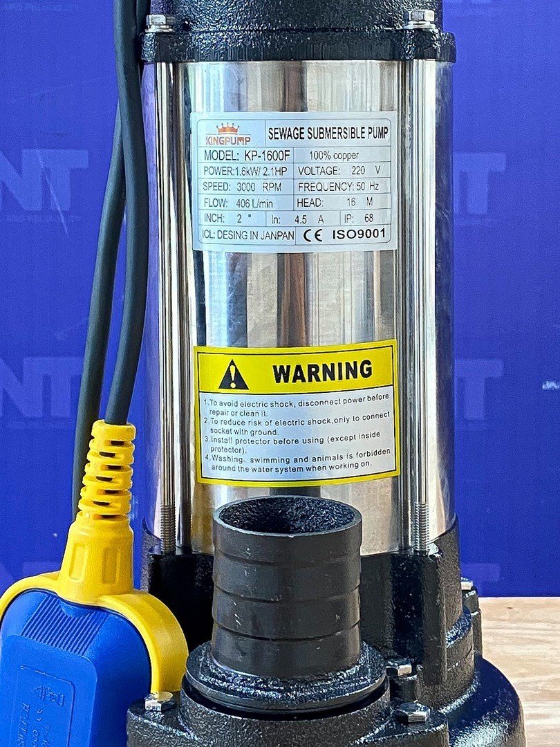 MÁY BƠM CHÌM KP-1600F (NƯỚC SẠCH)