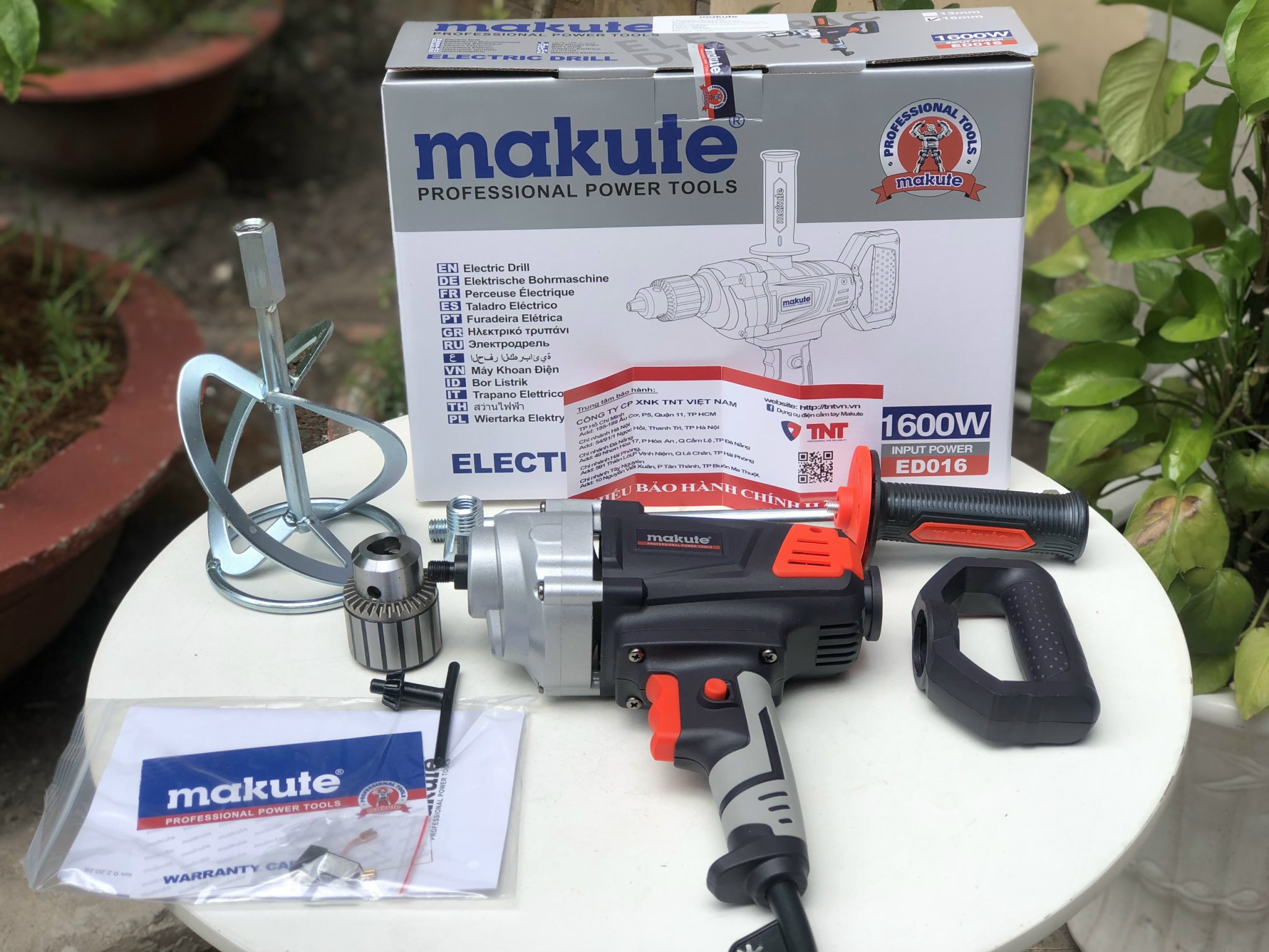 Máy khuấy sơn (khoan 3 tay) | ED016