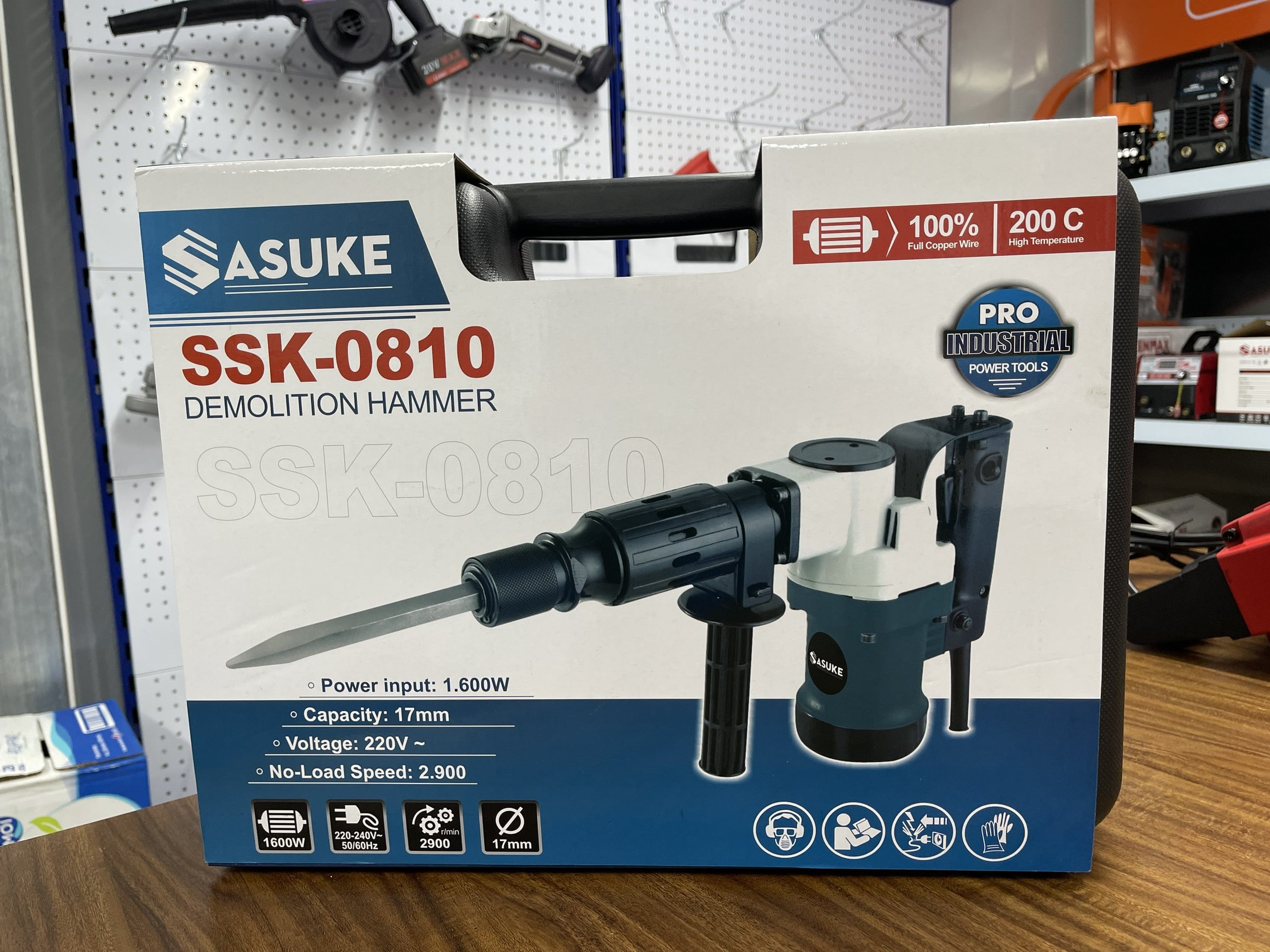 Máy Đục 17 ly SSK-0810