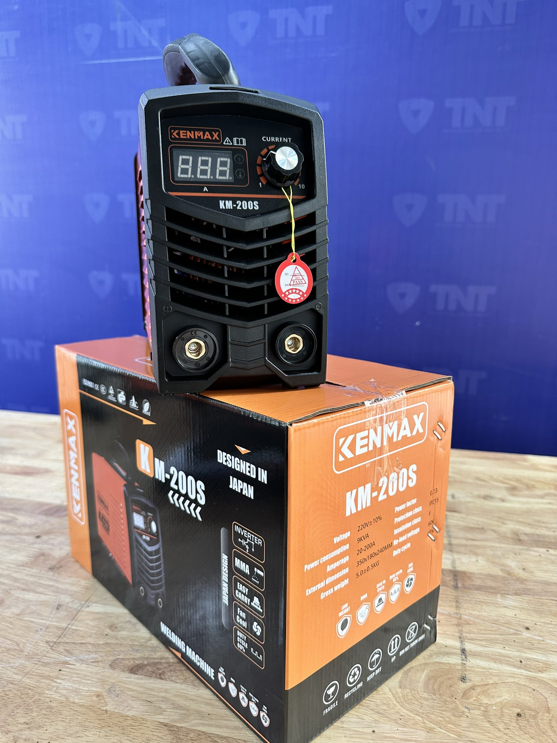 Máy hàn que KM-200S