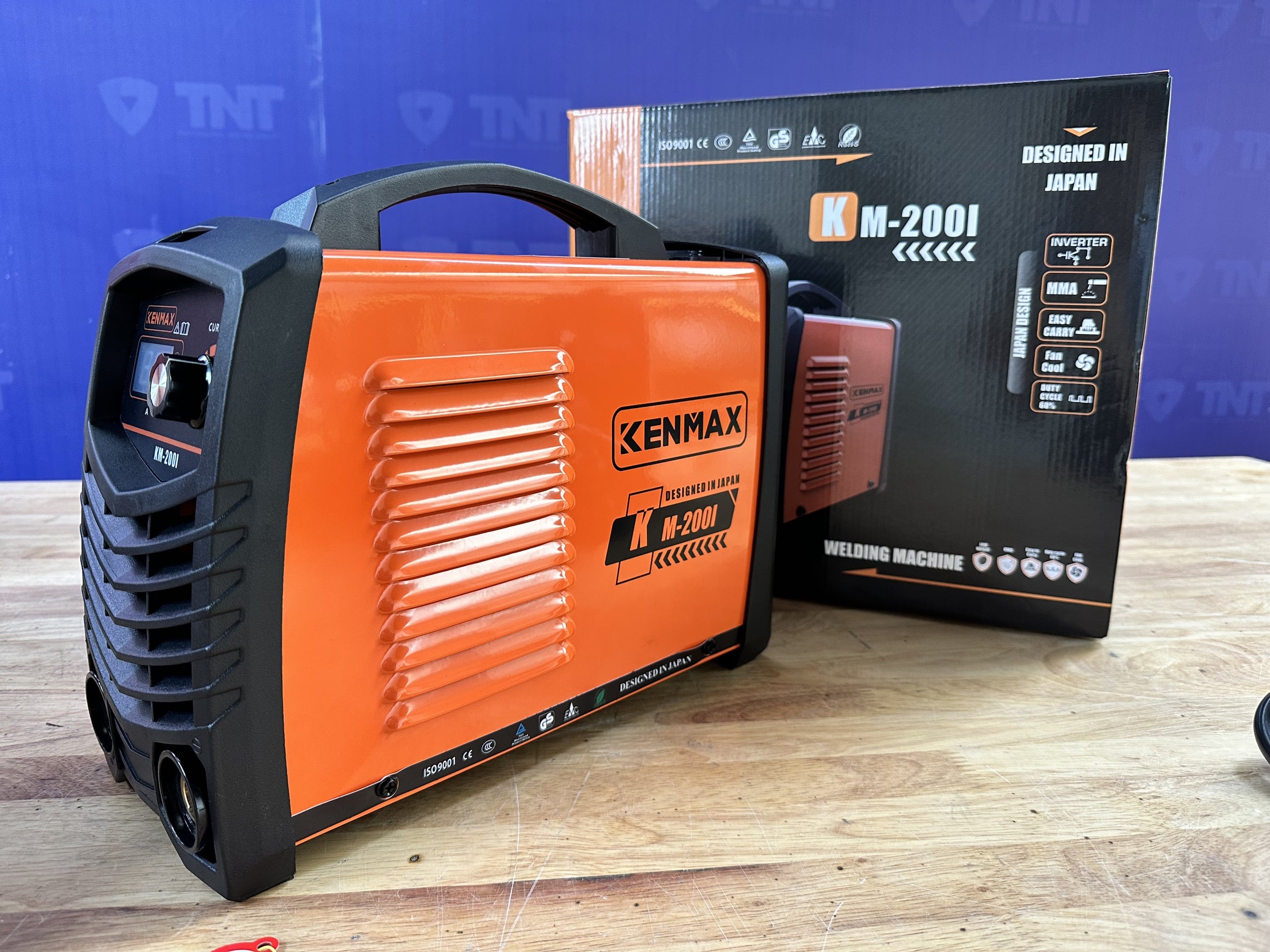 Máy hàn que KM-200I