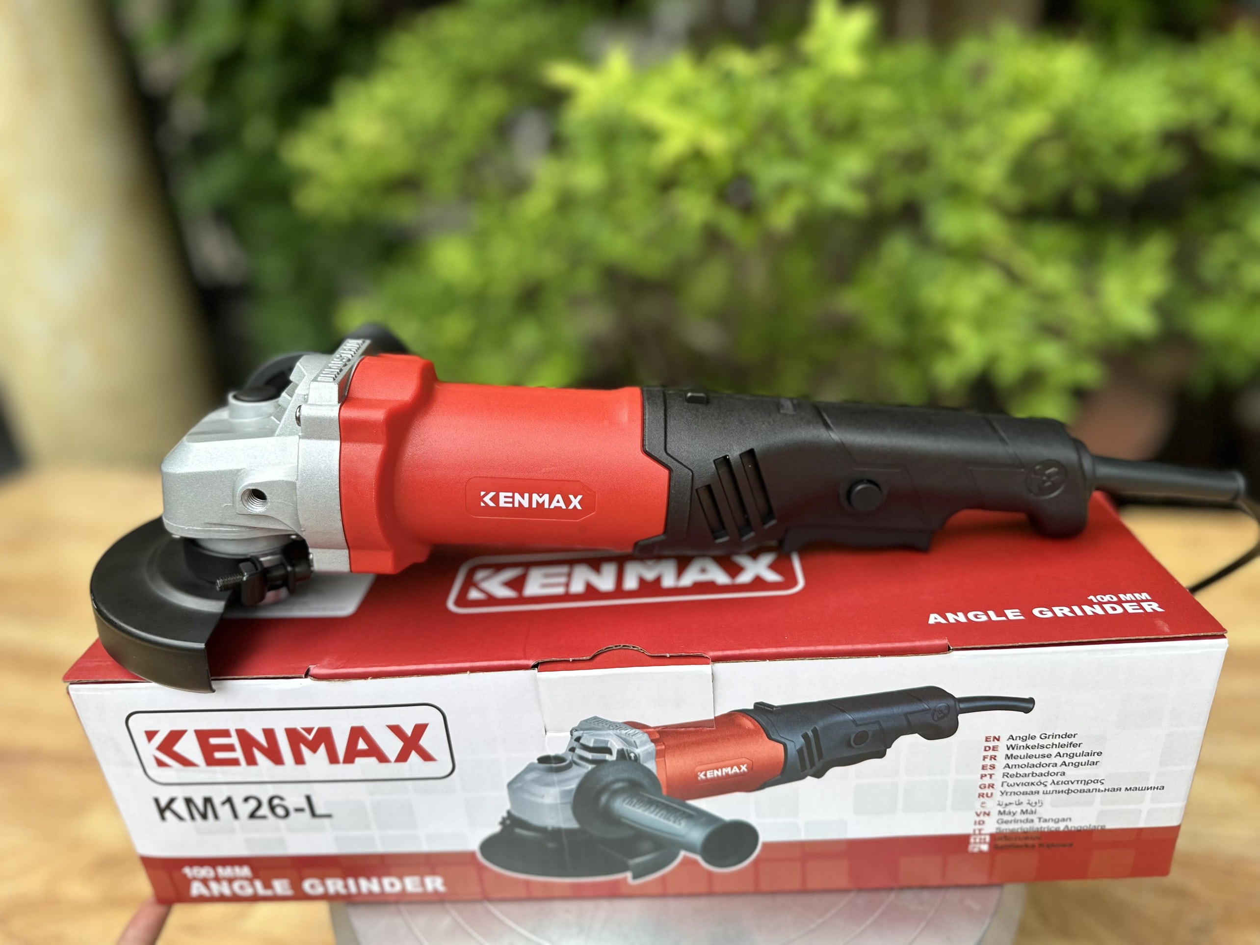 Máy mài tay dài KM126-L