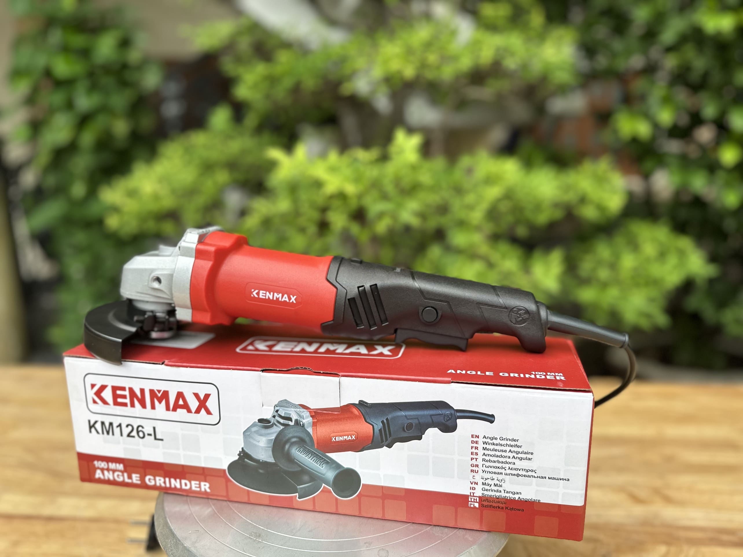 Máy mài tay dài KM126-L