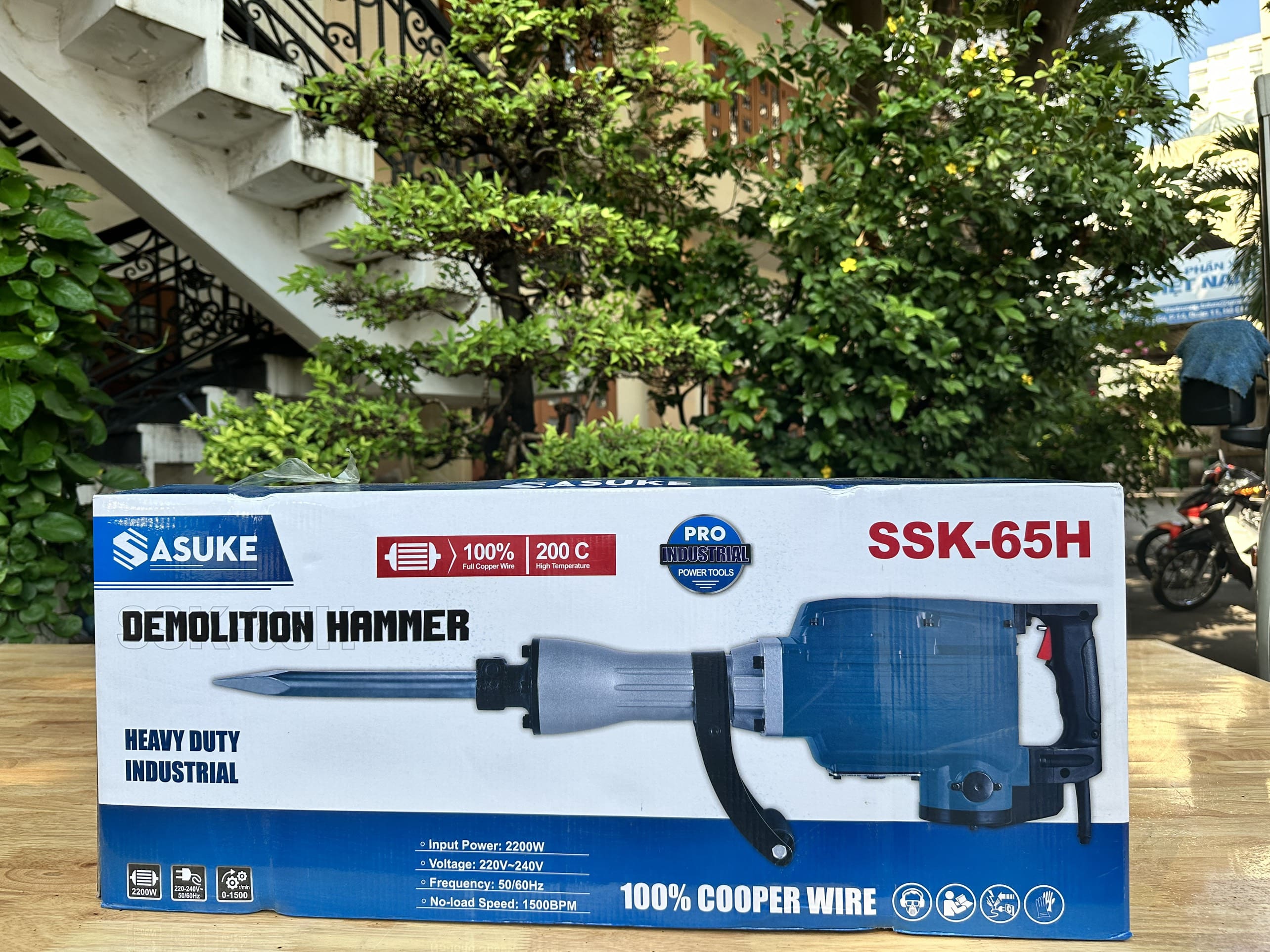 Máy đục 30ly SSK-65H