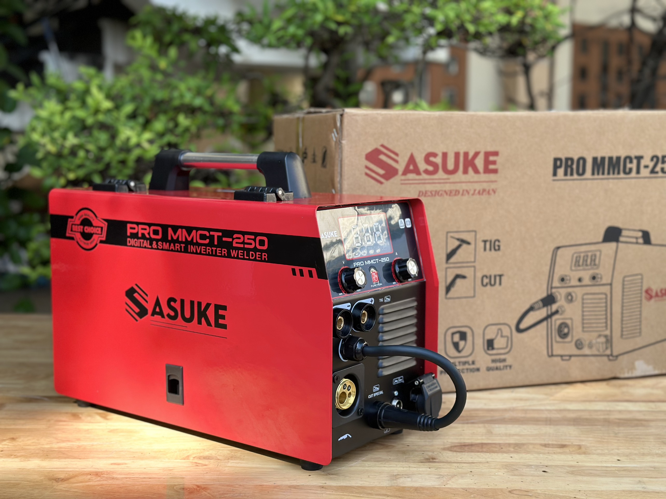 MÁY HÀN 4 CHỨC NĂNG MIG/MMA/TIG/CUT PRO MMCT-250