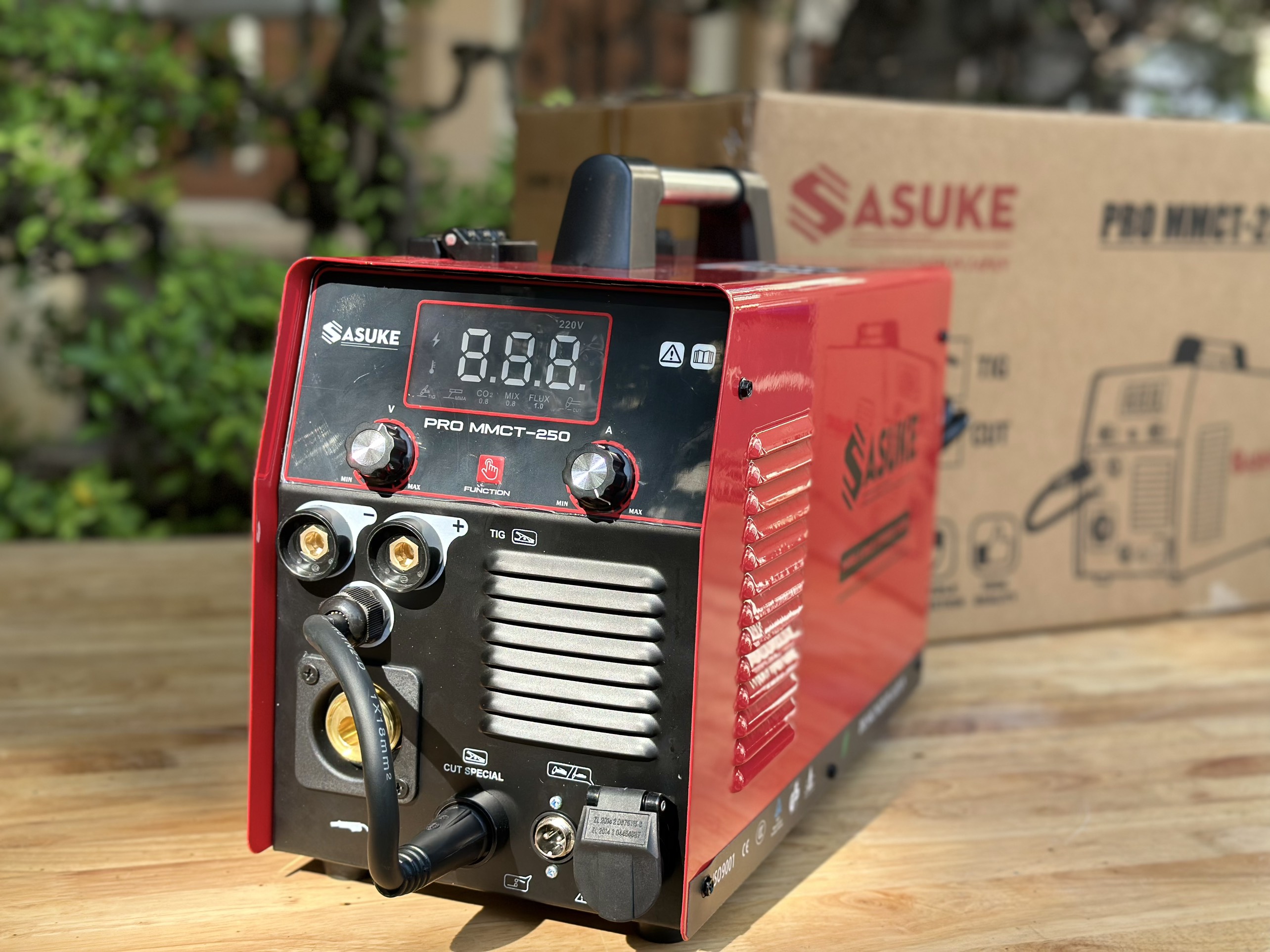 MÁY HÀN 4 CHỨC NĂNG MIG/MMA/TIG/CUT PRO MMCT-250