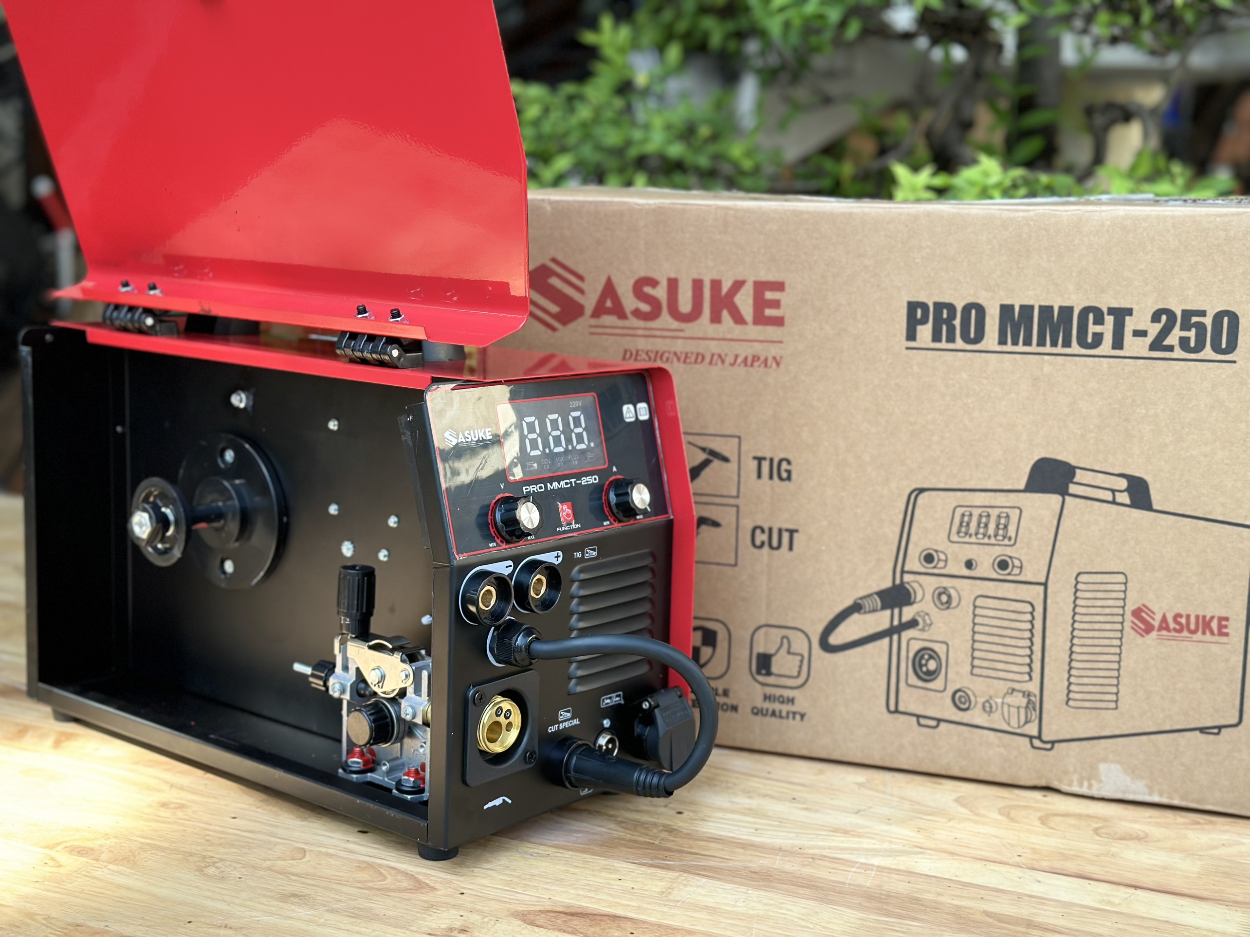 MÁY HÀN 4 CHỨC NĂNG MIG/MMA/TIG/CUT PRO MMCT-250