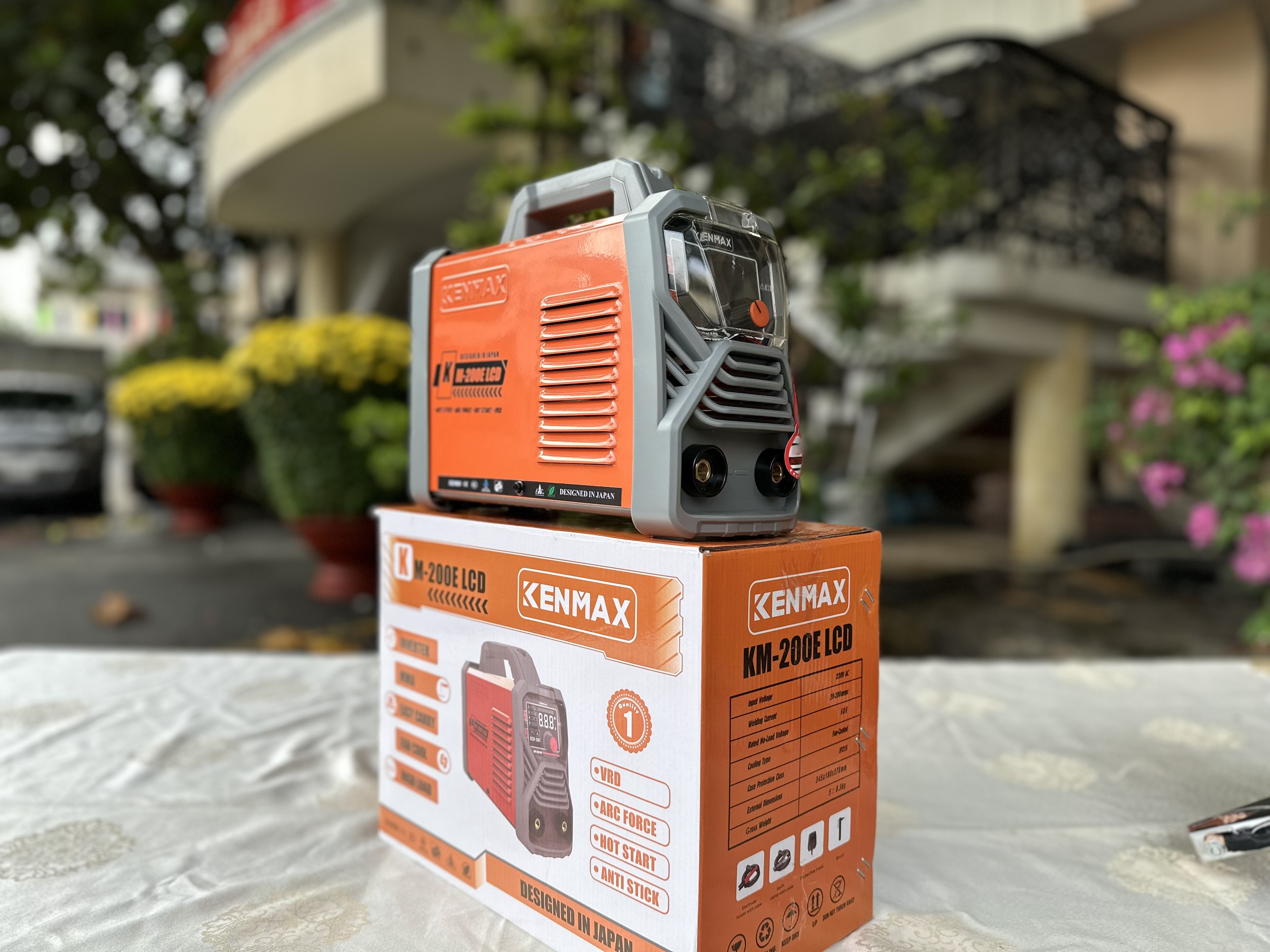 Máy hàn màn hình LED KM-200E LCD