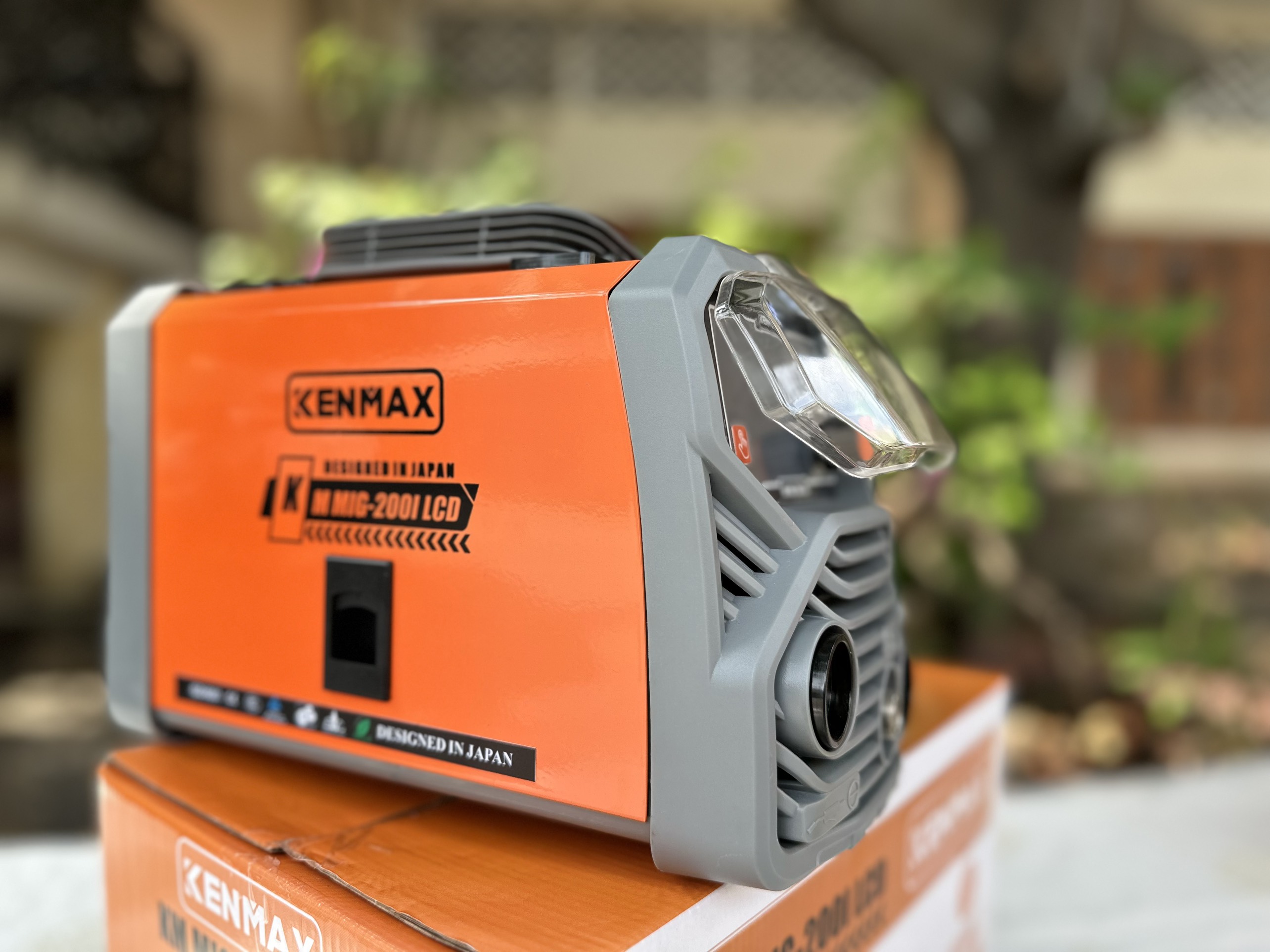 Máy hàn màn hình LED KM MIG-200I LCD