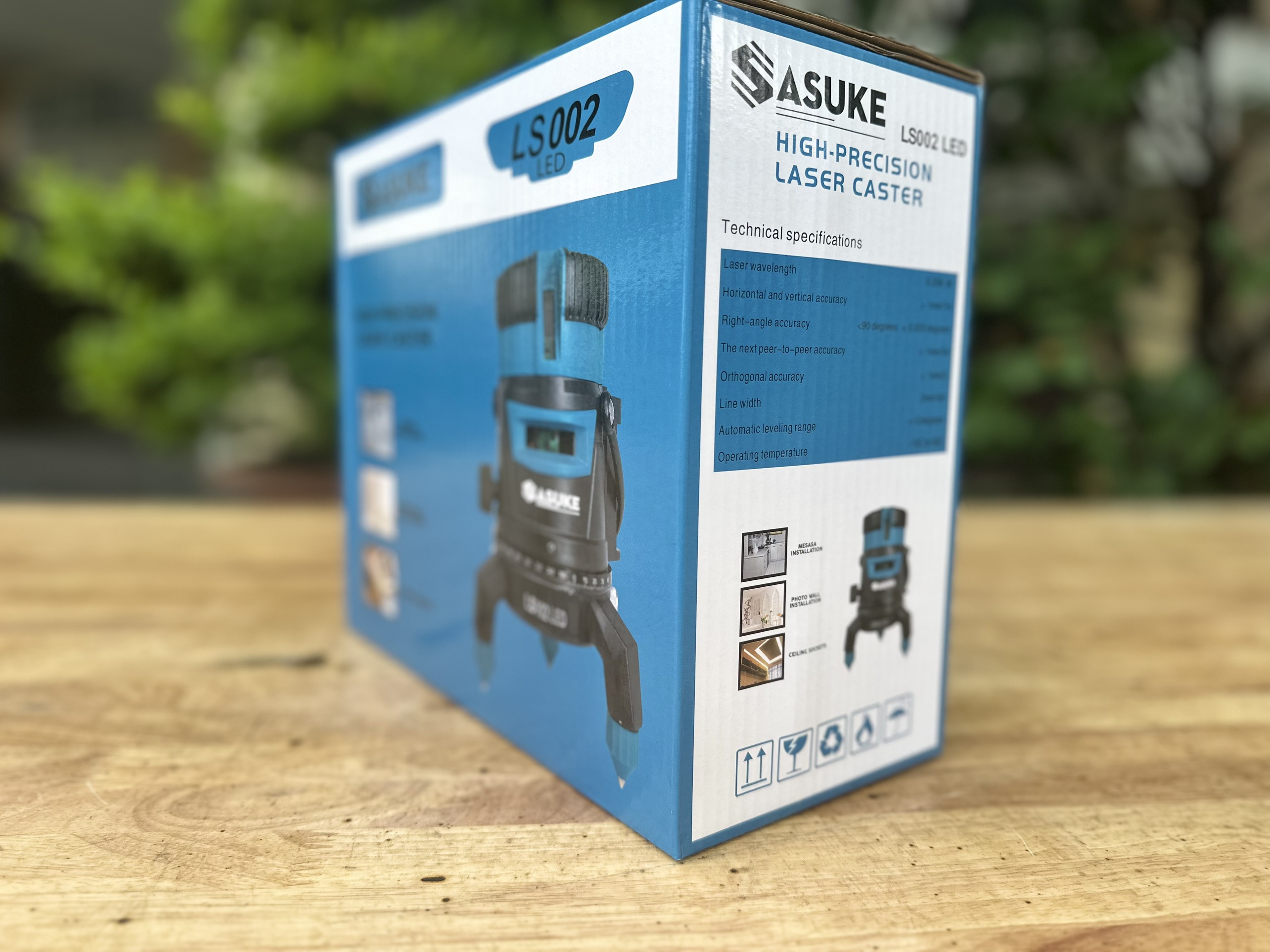 Máy cân mực Laser 5 tia siêu sáng LS002 LED