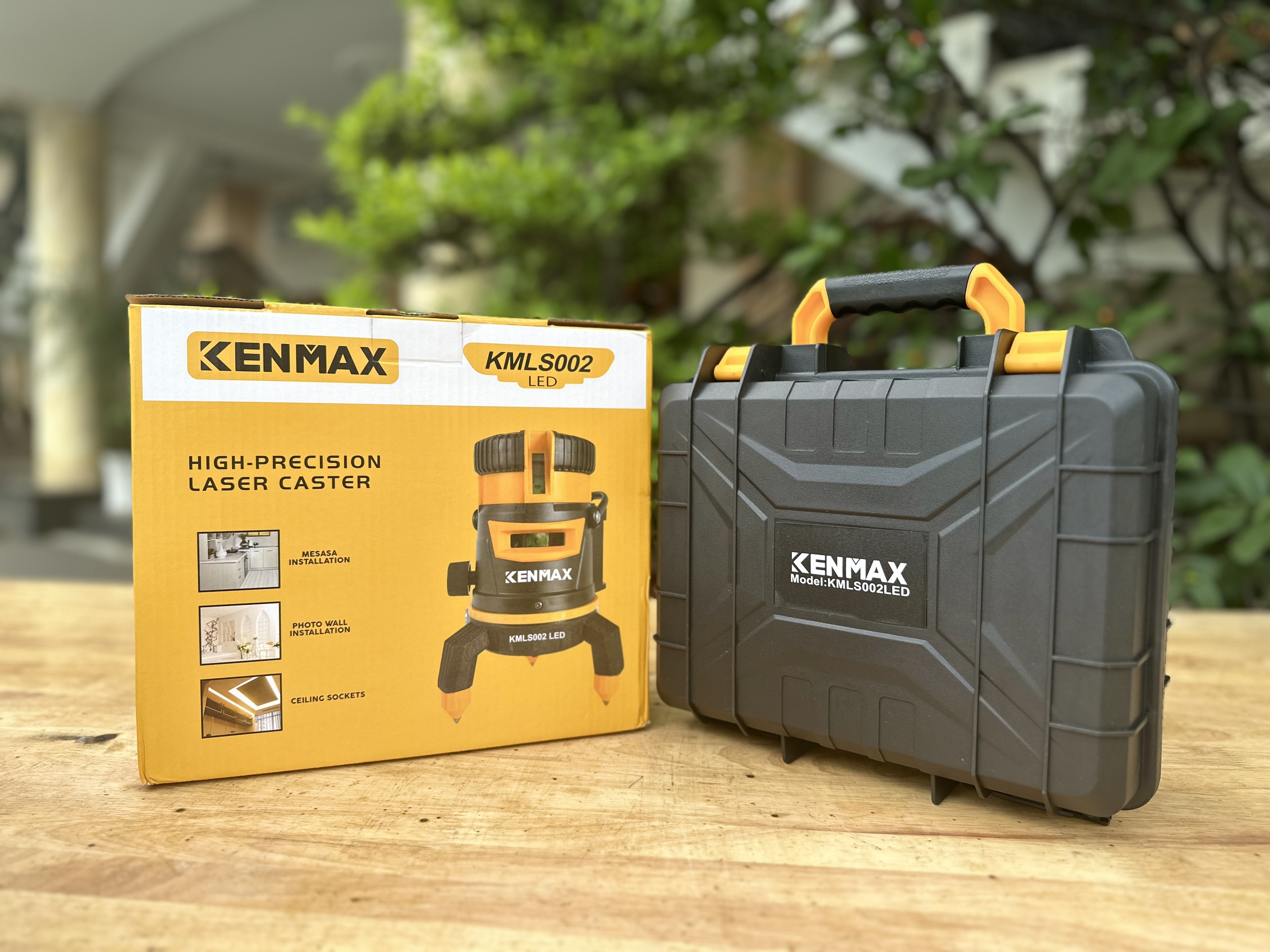 Máy cân bằng Laser 5 tia siêu sáng KMLS002 LED