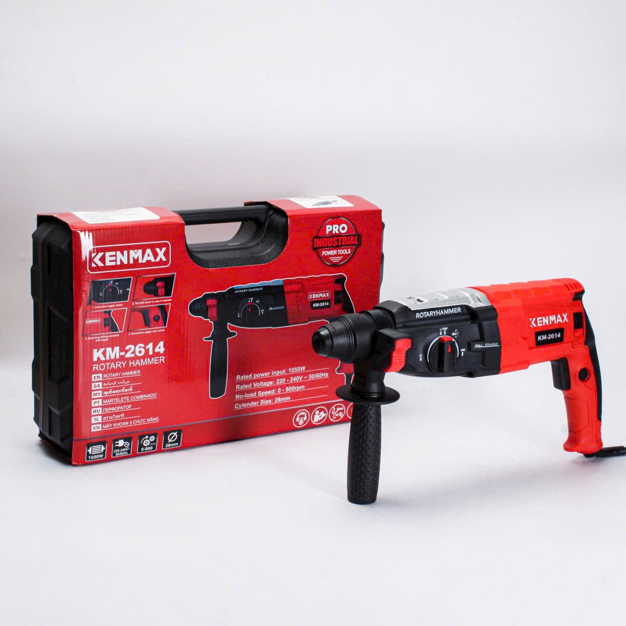 Máy khoan 3 chức năng KM-2614