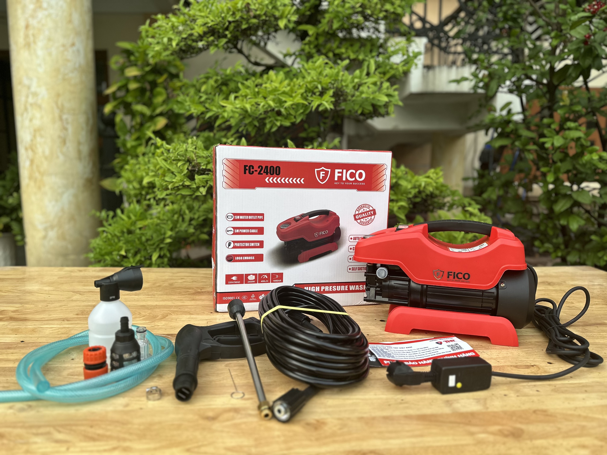 Máy xịt rửa FICO FC-2400