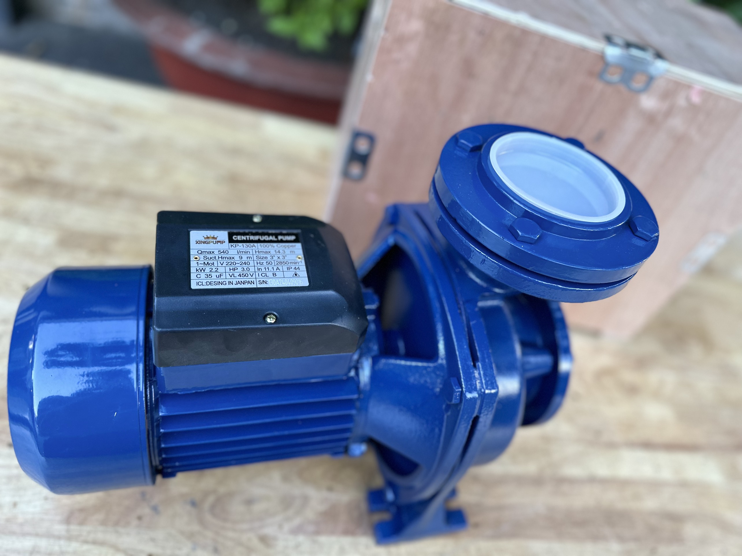 MÁY BƠM NƯỚC LY TÂM KP-130A