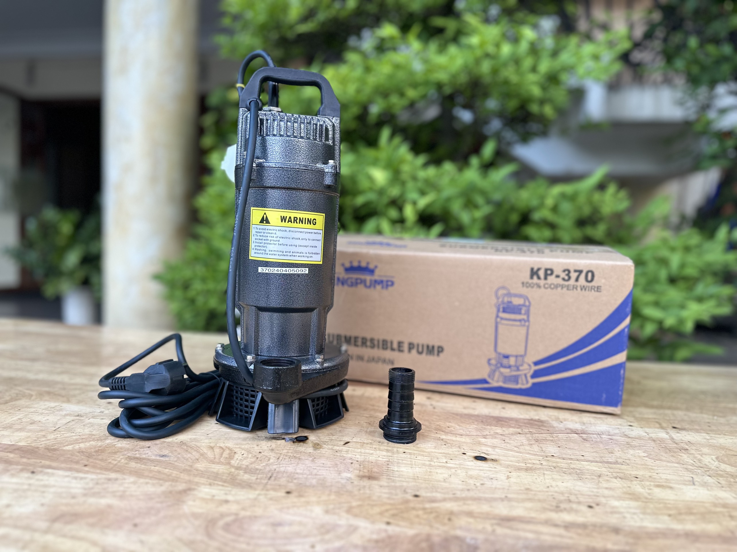 MÁY BƠM CHÌM 370W KP-370