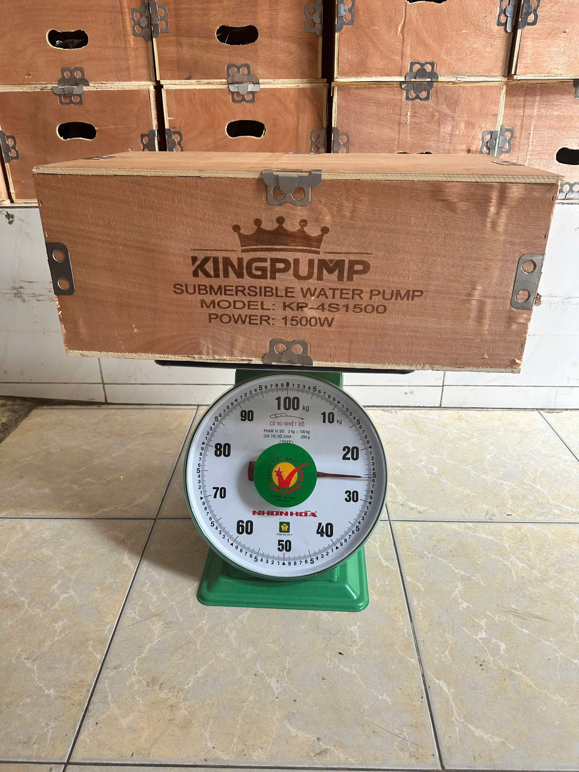 Máy bơm chìm nước thải lưu lượng 4inch KP-4S1500